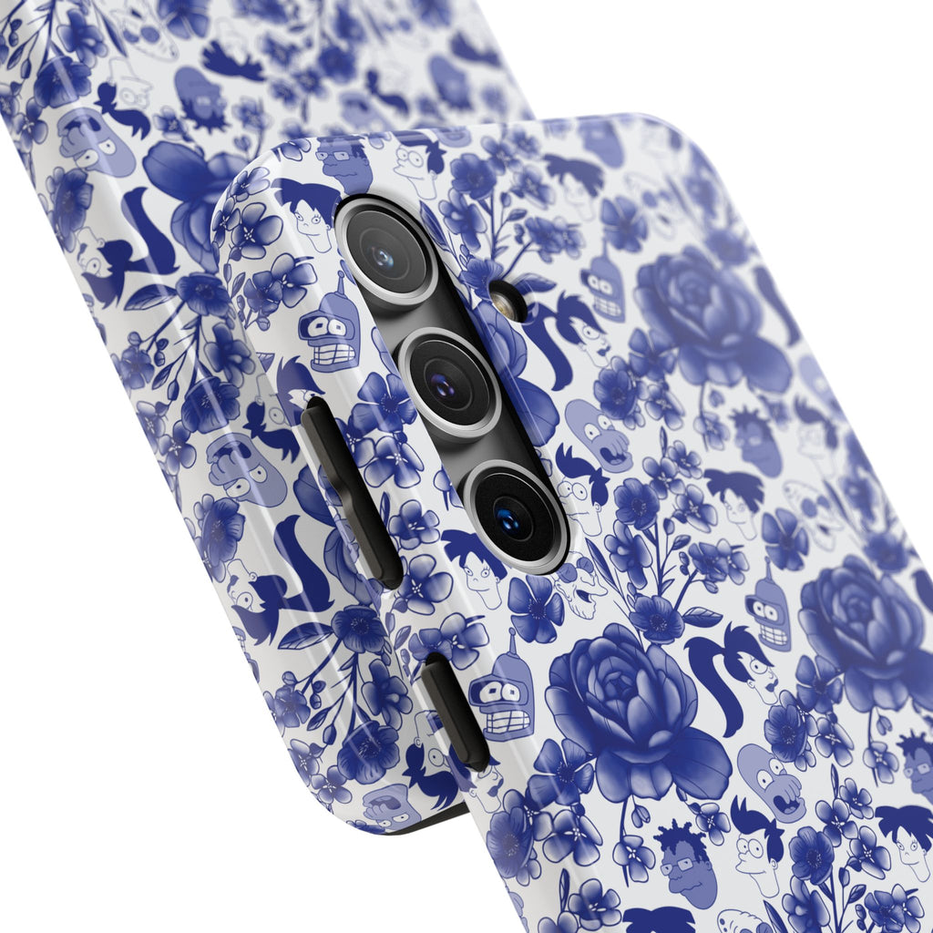 Futurama Inspired Fine China Tough Phone Case (iPhone, Samsung) Not MagSafe!