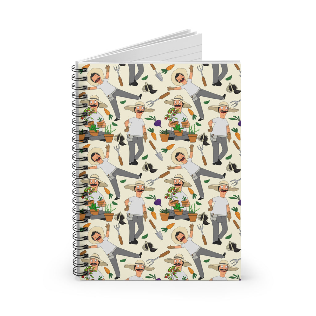 Garden Bob Ruled Spiral Notebook