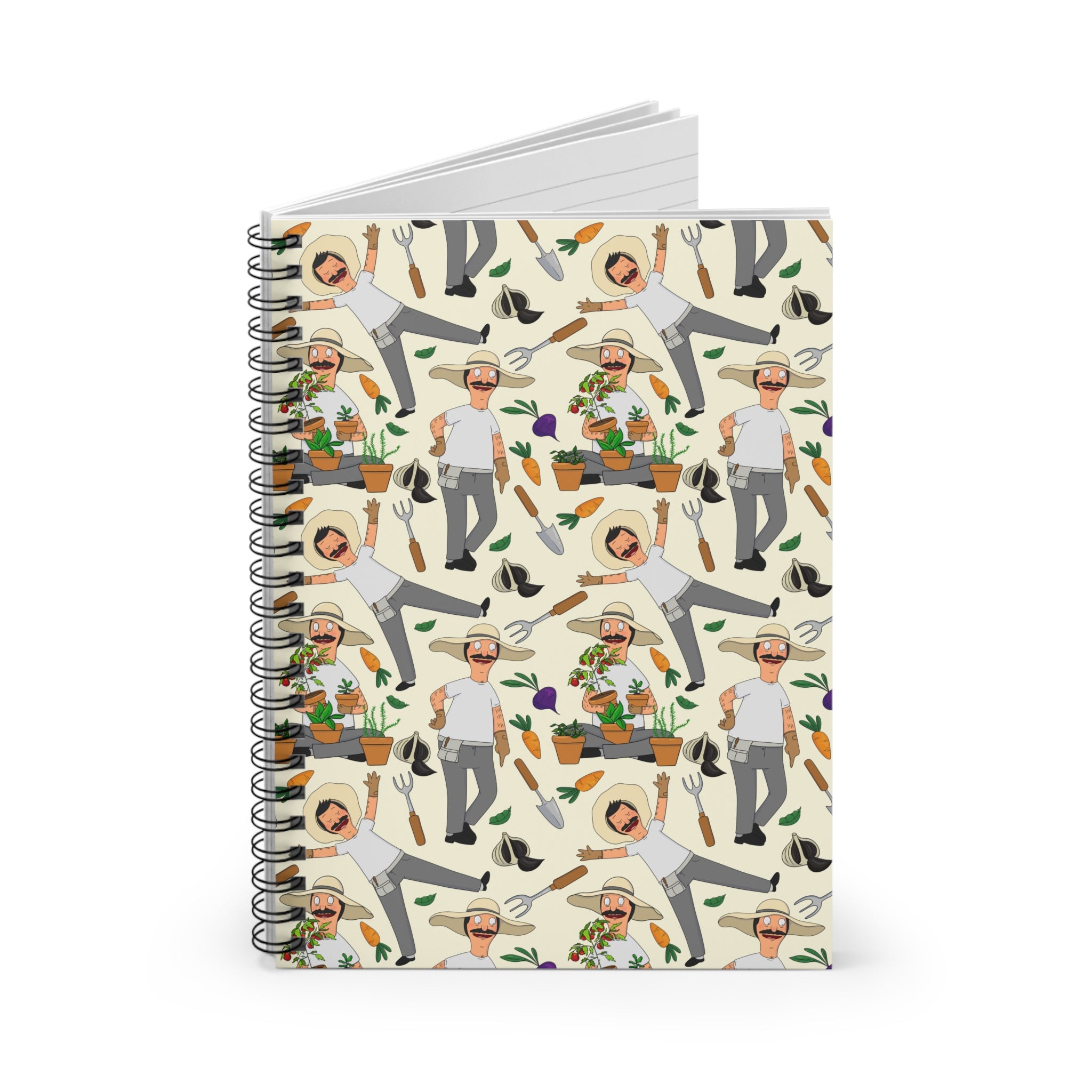 Garden Bob Ruled Spiral Notebook