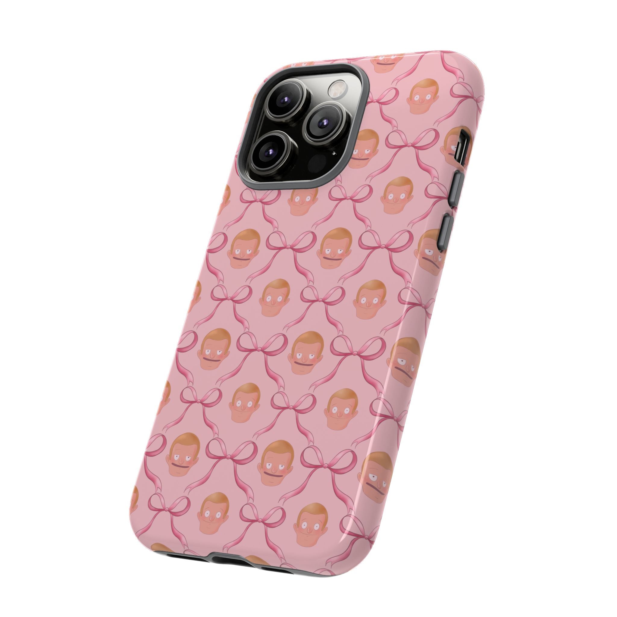 Bob's Burgers Inspired Regular Size Rudy Pink Coquette Tough Case for iPhone, Google, and Samsung