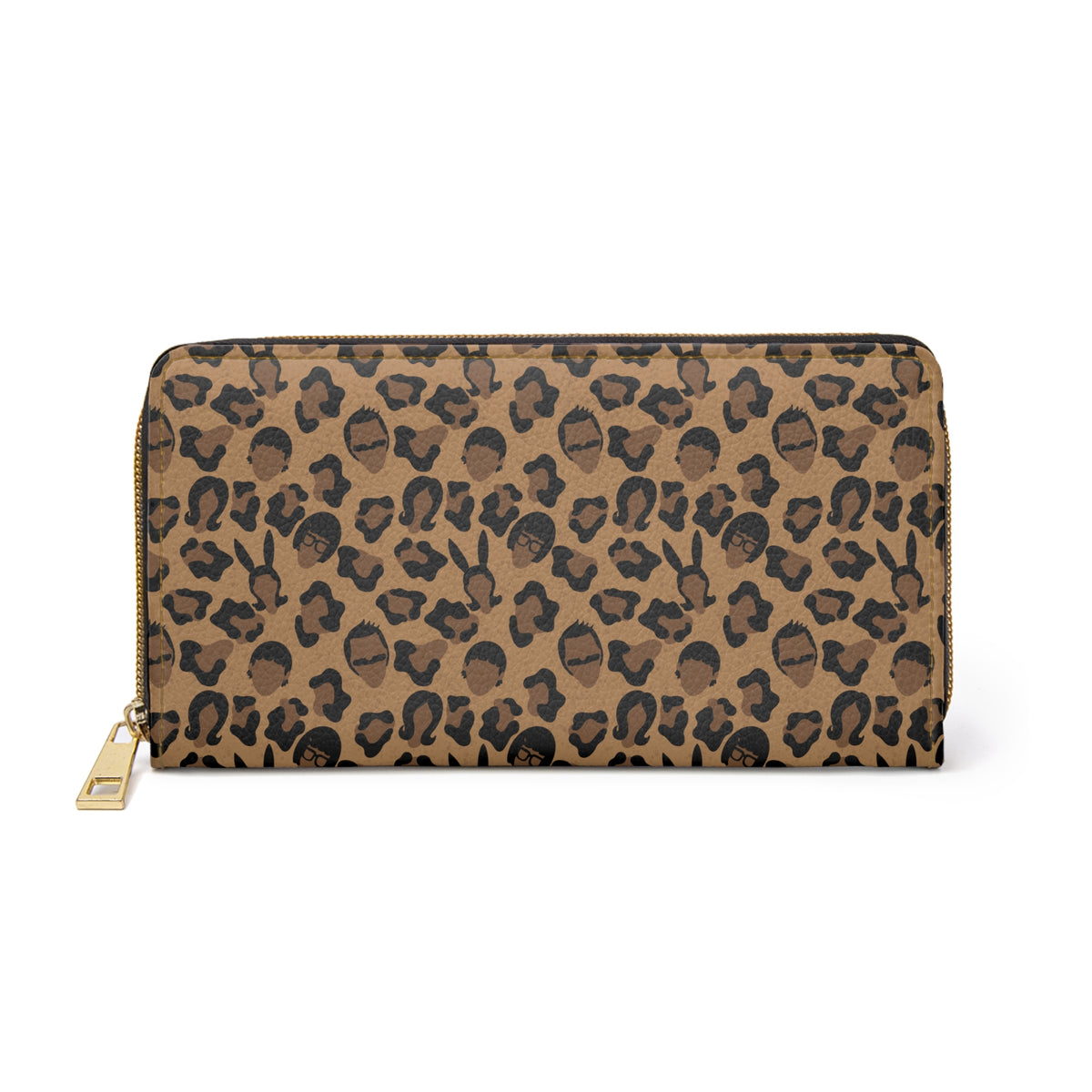 Belchers Leopard Print Zipper Wallet