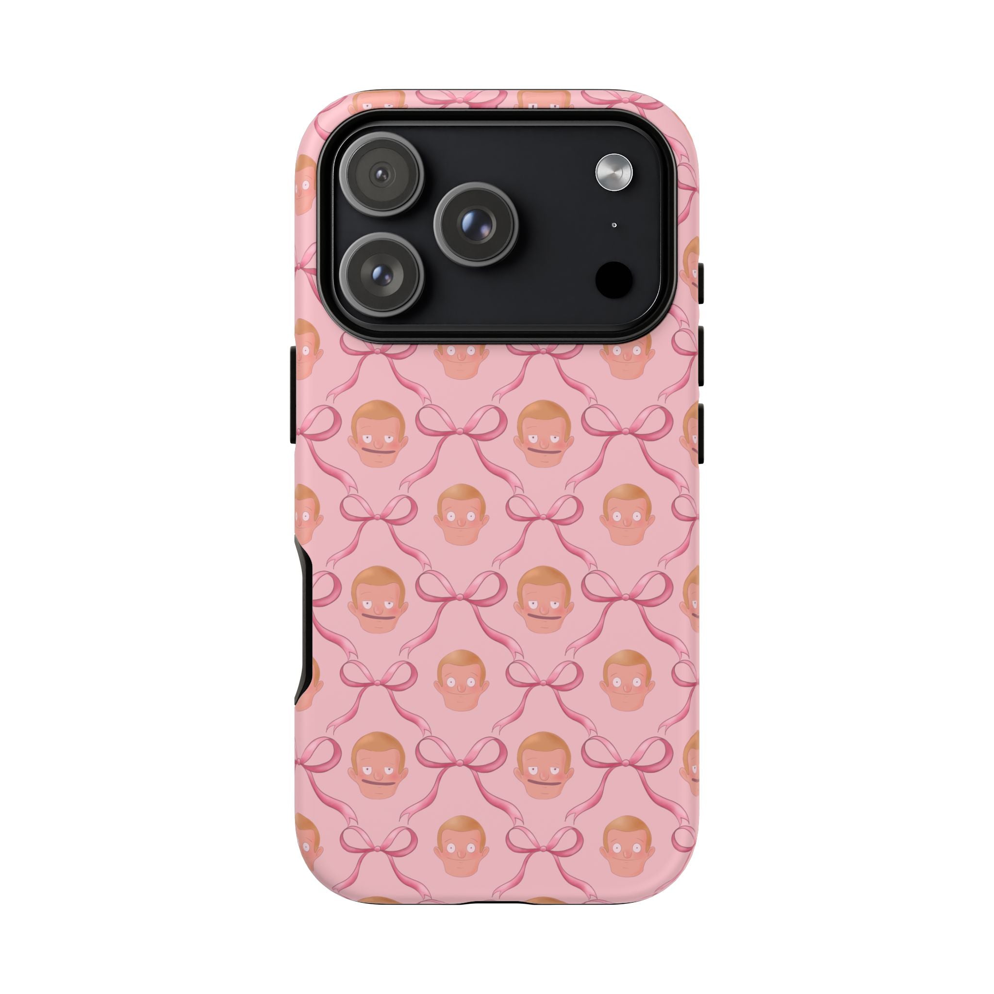 Bob's Burgers Inspired Regular Size Rudy Pink Coquette Tough Case for iPhone, Google, and Samsung