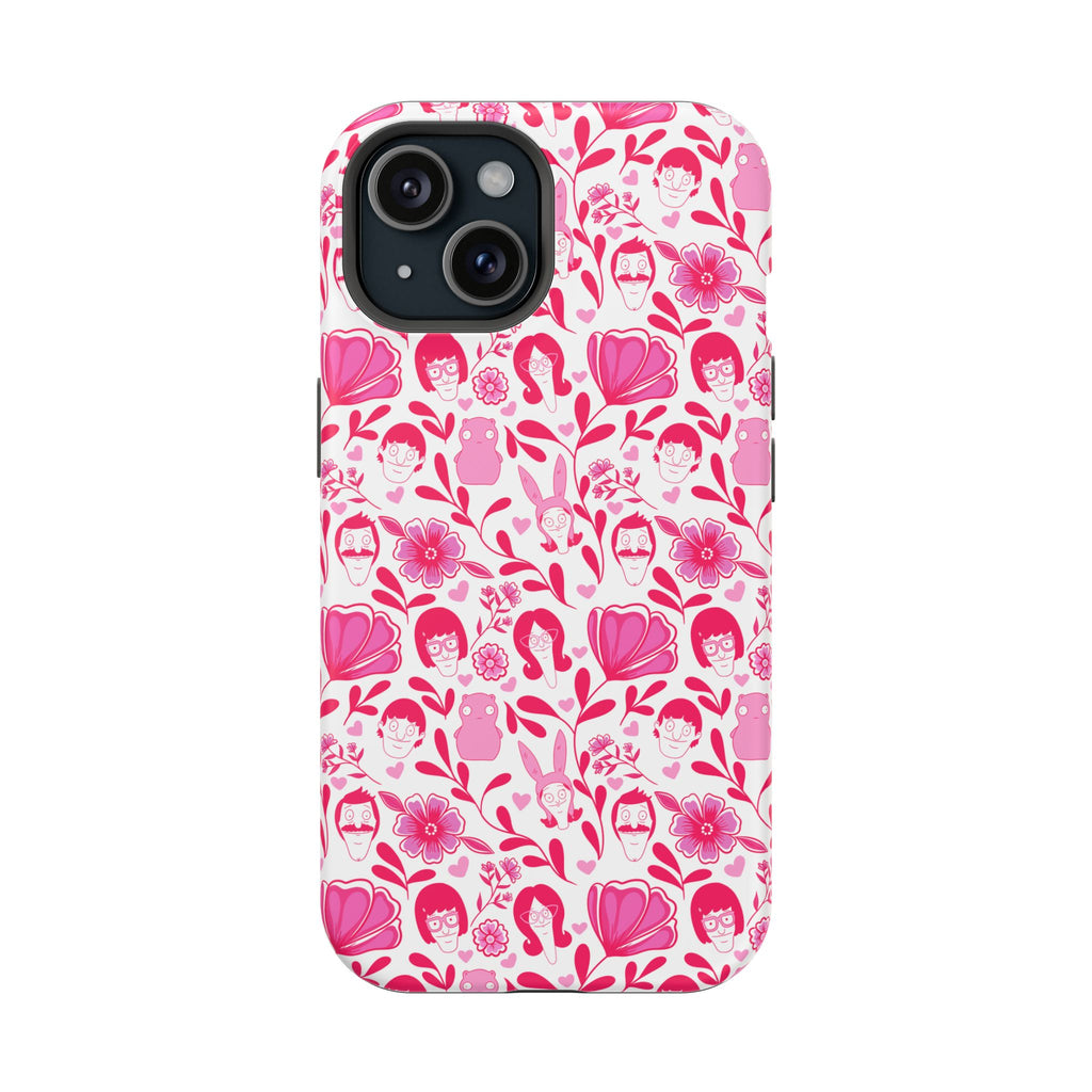 Belcher's Fine China iPhone Case V1 Pink – Magnetic Impact-Resistant