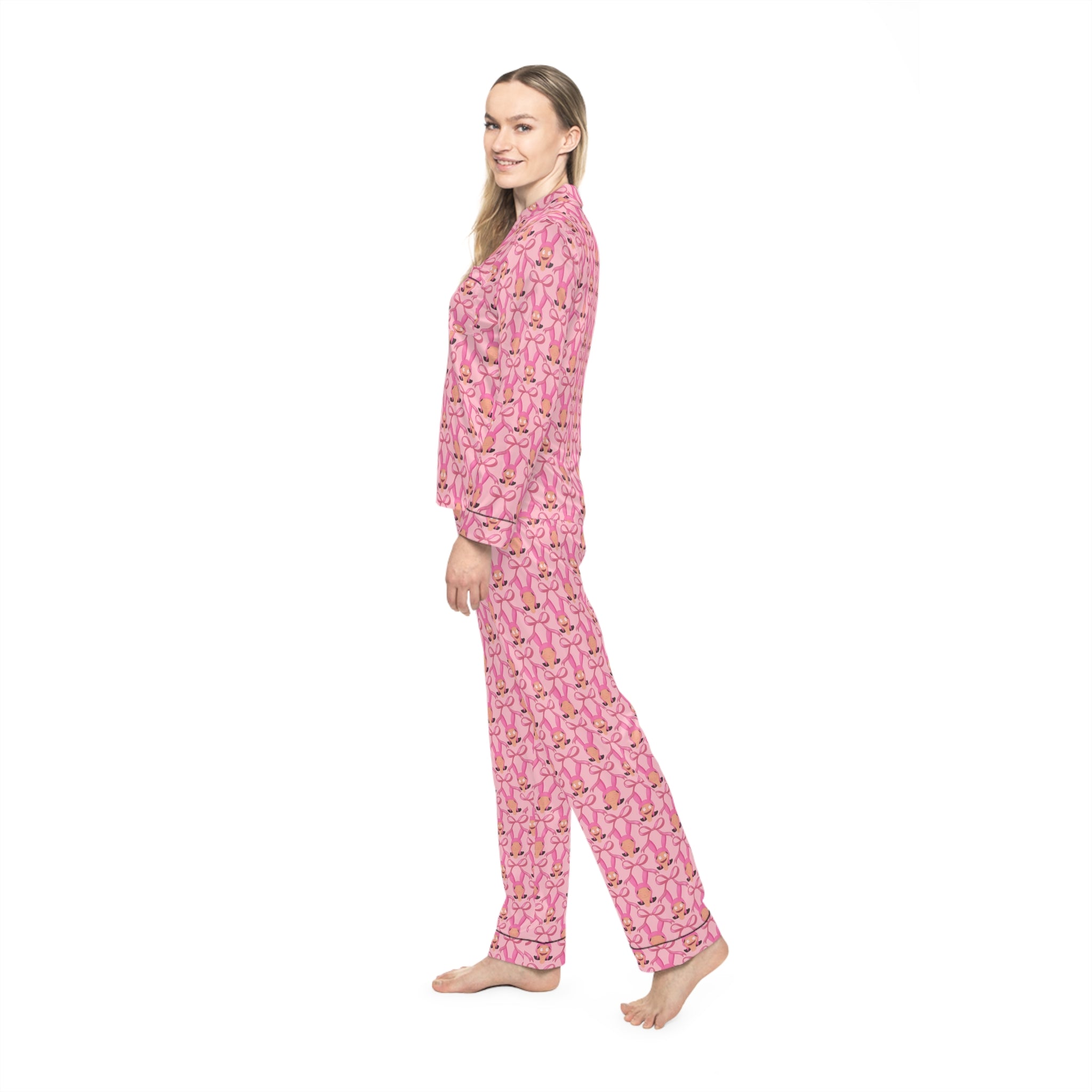 Coquette Louise Satin Pajamas - Women's