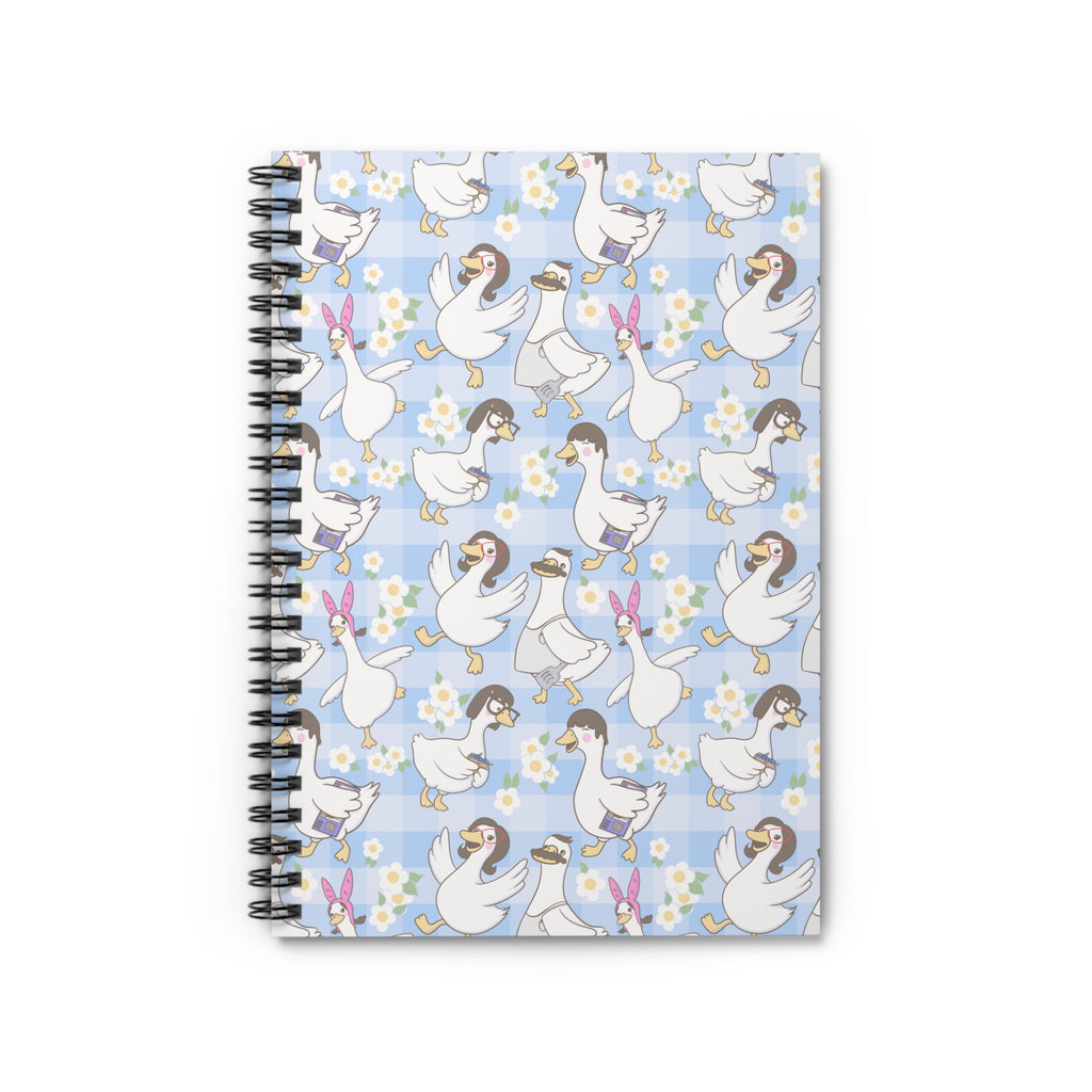 Belcher's Silly Goose Ruled Spiral Notebook