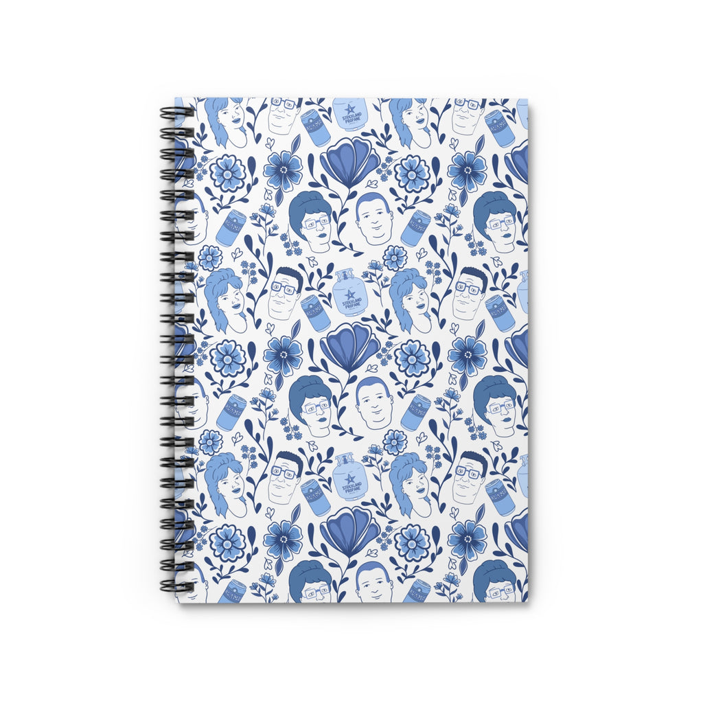 King of the Hill Ruled Spiral Notebook