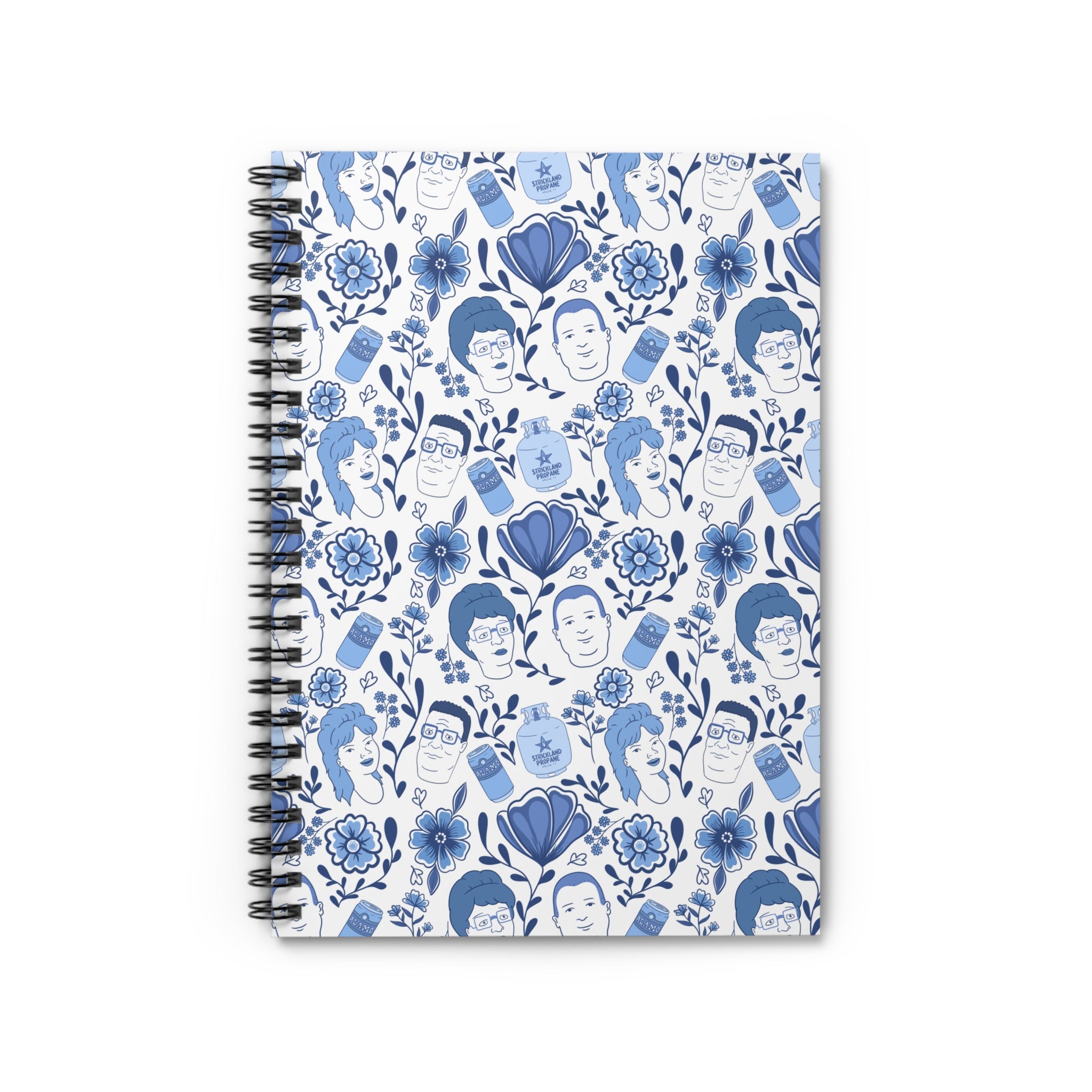 King of the Hill Ruled Spiral Notebook