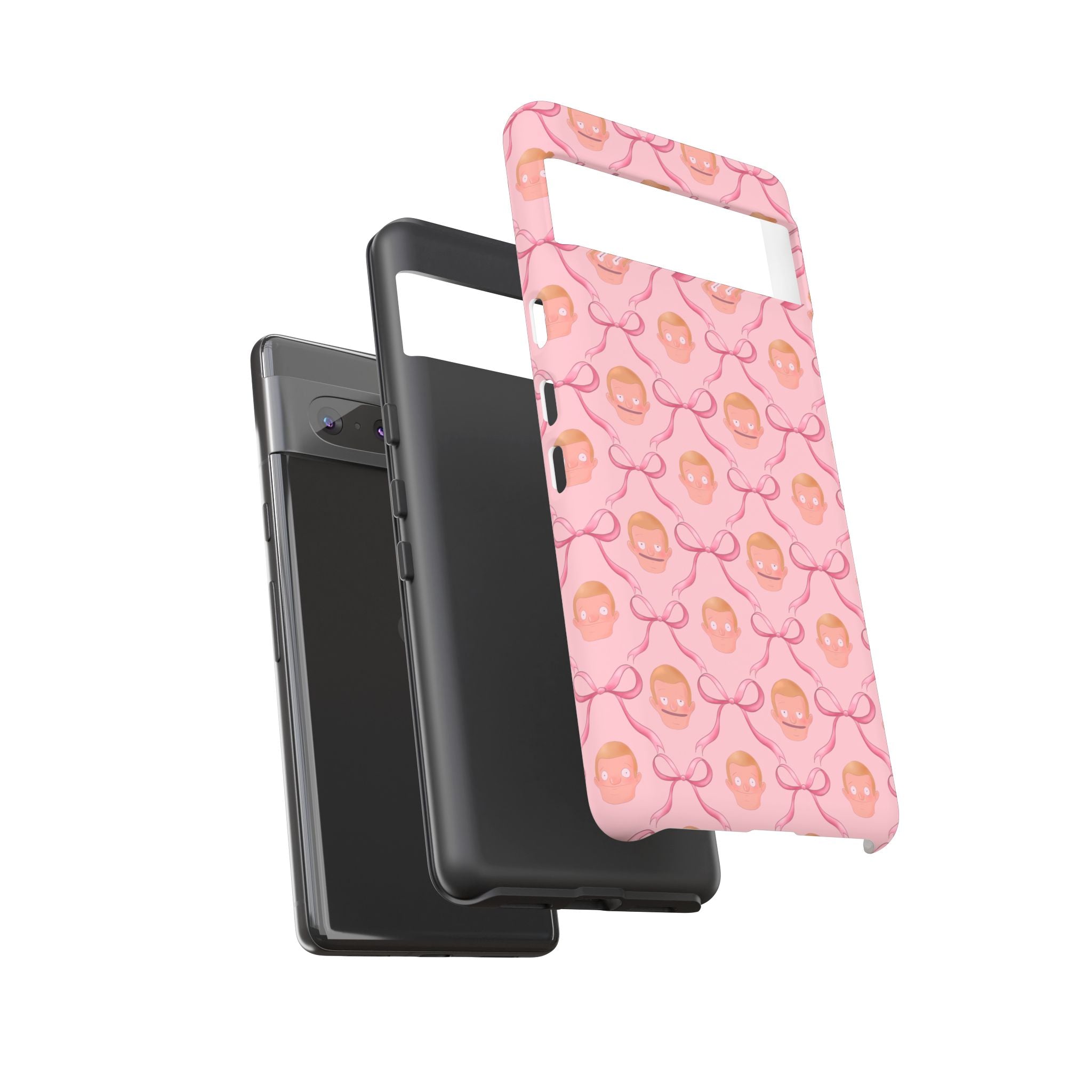 Bob's Burgers Inspired Regular Size Rudy Pink Coquette Tough Case for iPhone, Google, and Samsung