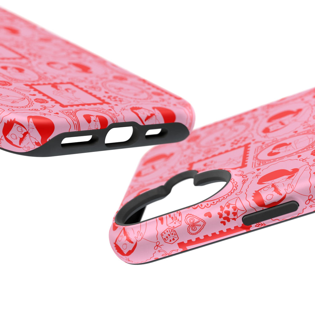 Linda & Bob Valentine's iPhone Case – Magnetic Impact-Resistant PINK