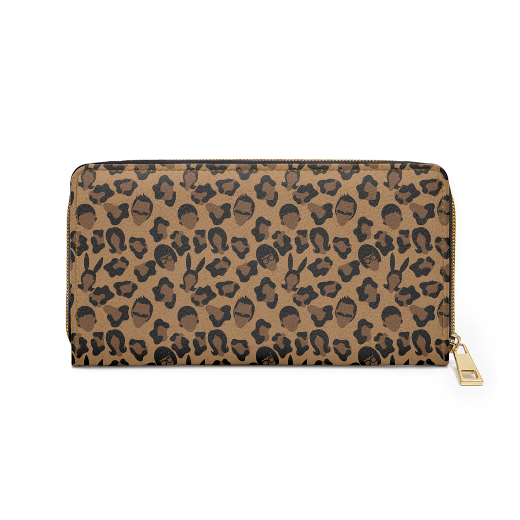 Belchers Leopard Print Zipper Wallet