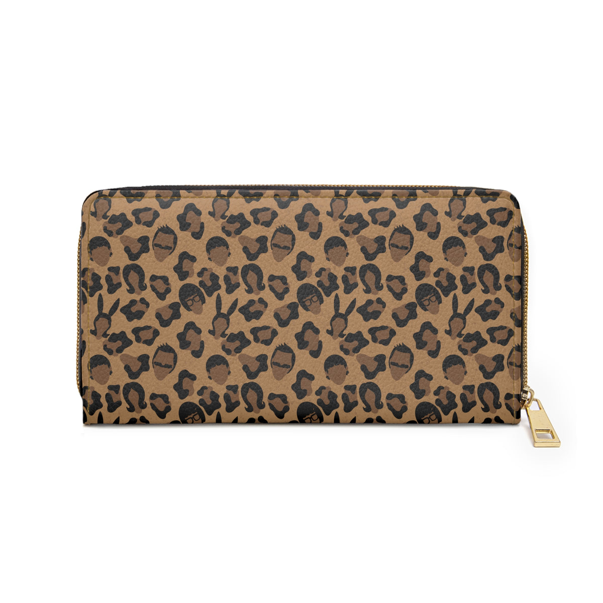 Belchers Leopard Print Zipper Wallet