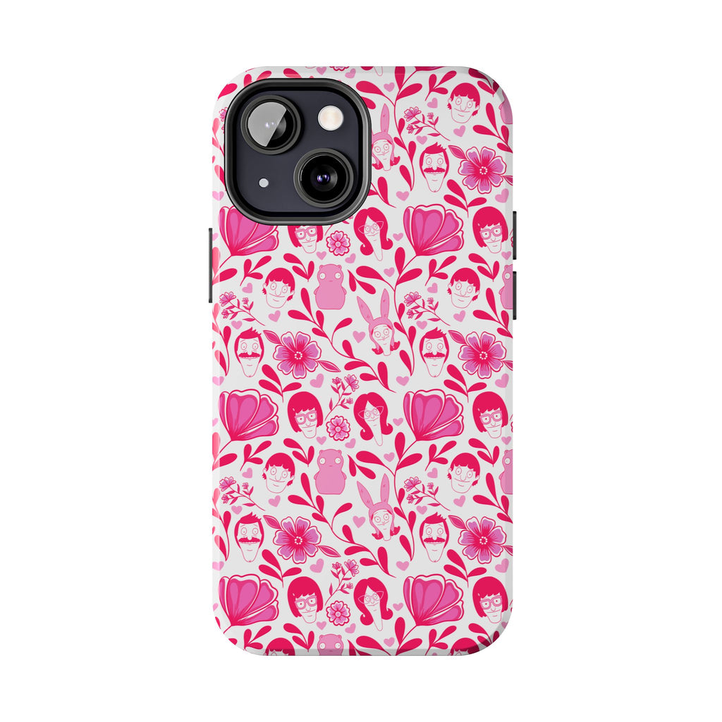 Belcher's Pink Fine China Tough Phone Case (iPhone, Samsung) Not MagSafe!