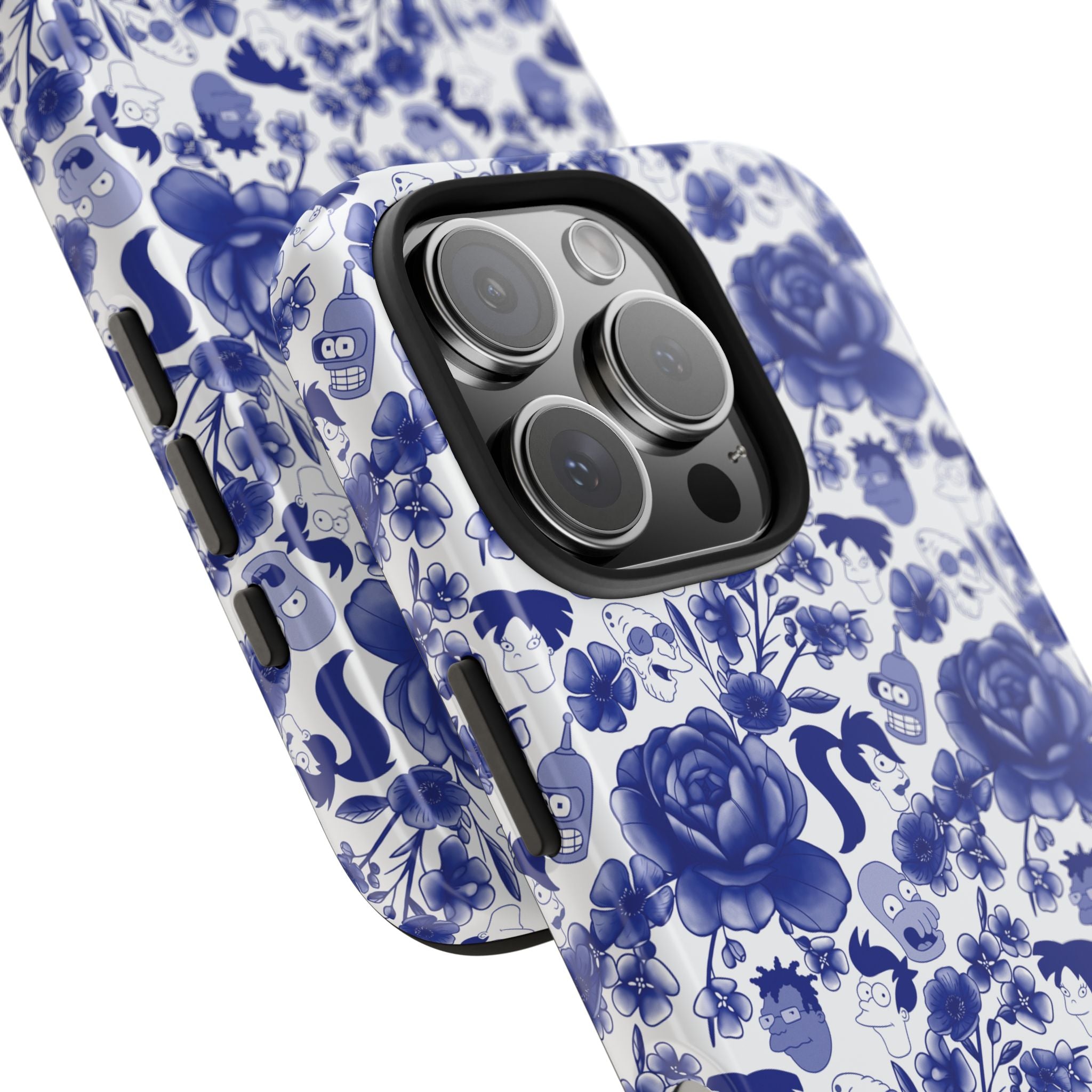 Futurama Inspired Fine China Tough Phone Case (iPhone, Samsung) Not MagSafe!