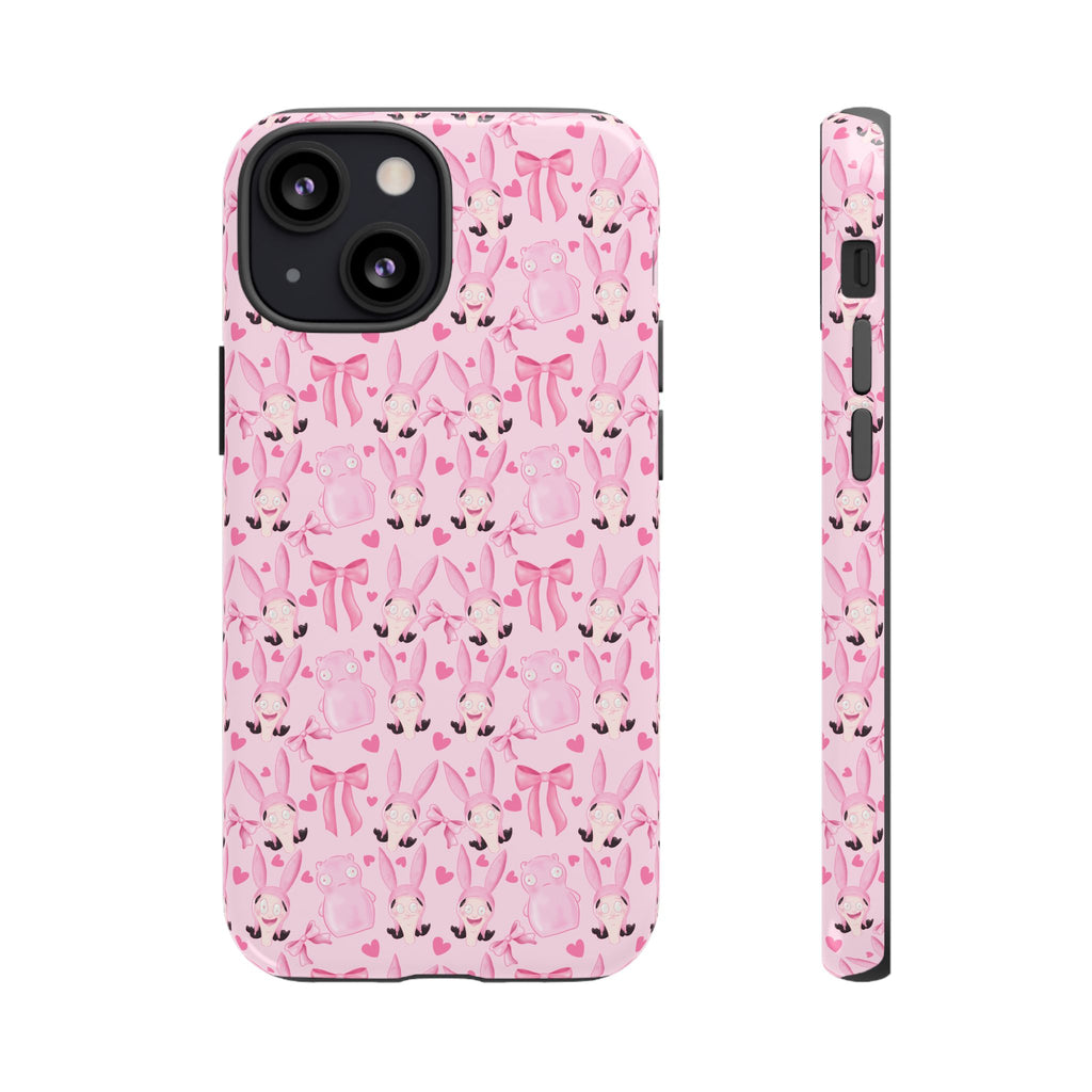 Bob's Burgers Inspired Coquette Louise Tough Case for iPhone, Google, and Samsung