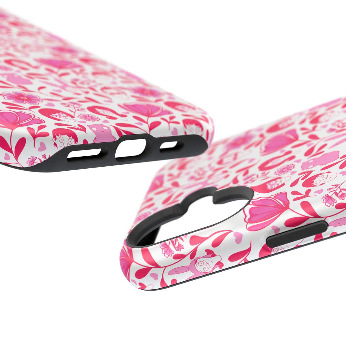 Belcher's Fine China iPhone Case V1 Pink – Magnetic Impact-Resistant