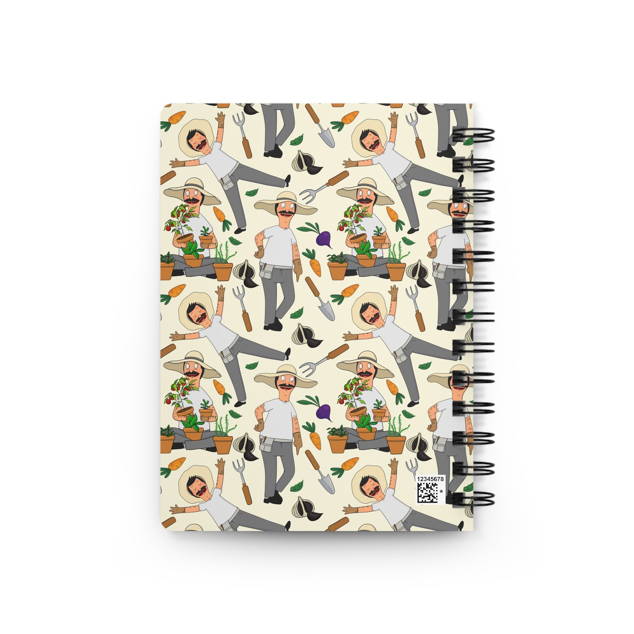 Garden Bob Spiral Notebook