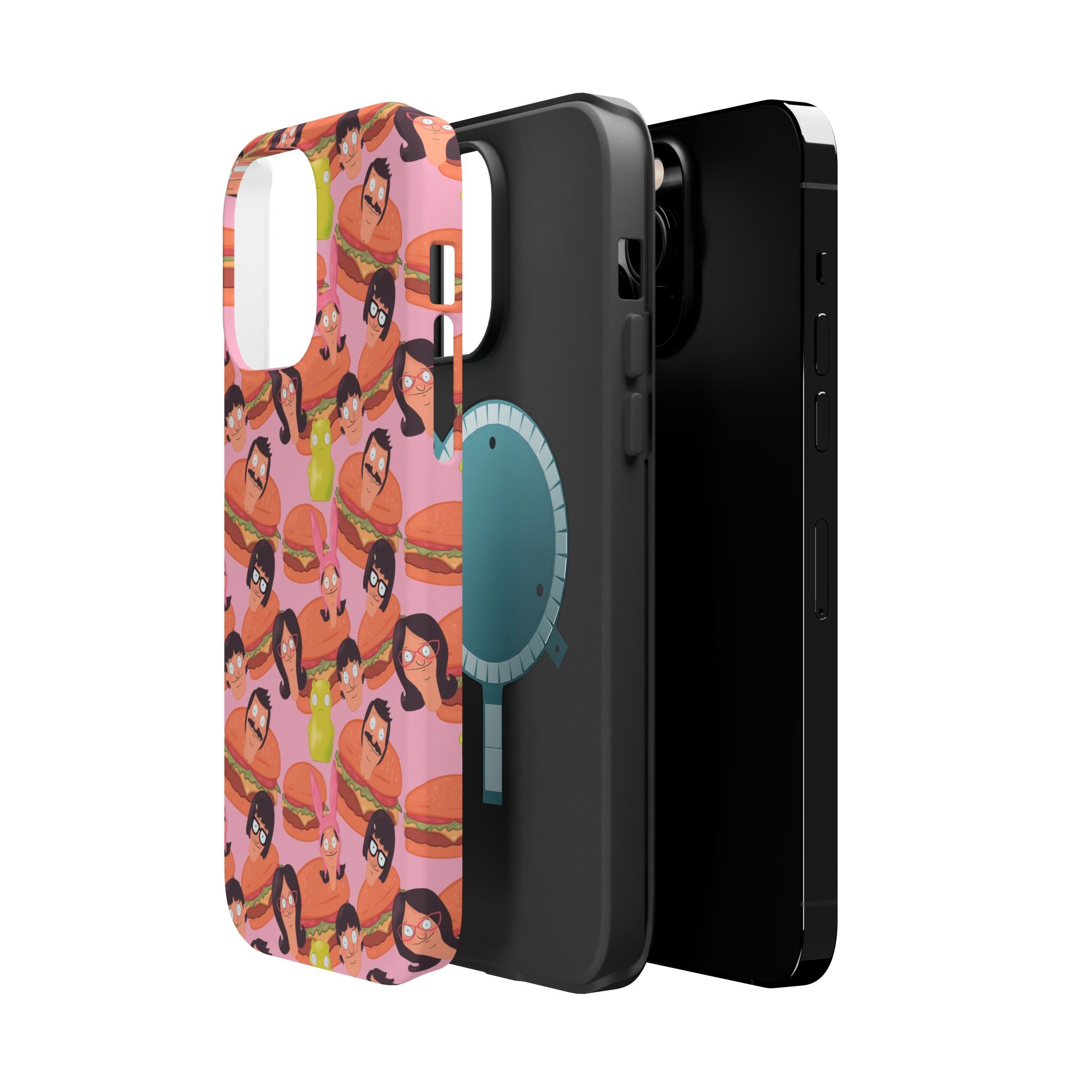 Belcher's Burger Time - Pink Magnetic Impact-Resistant iPhone Case