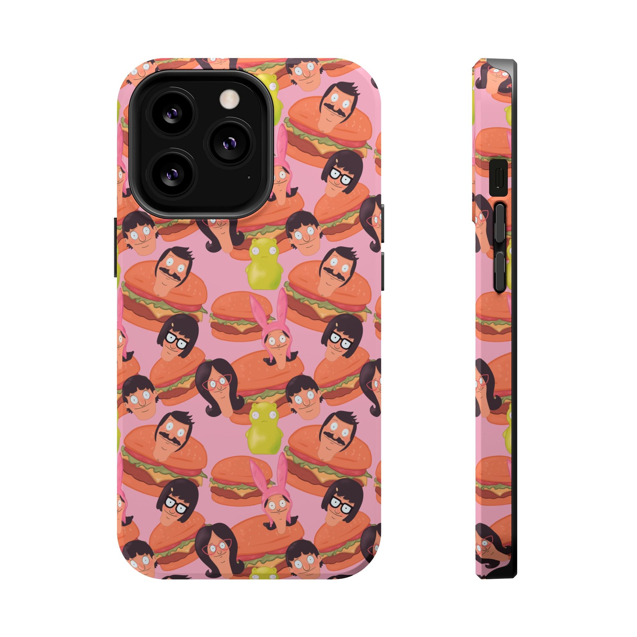 Belcher's Burger Time - Pink Magnetic Impact-Resistant iPhone Case