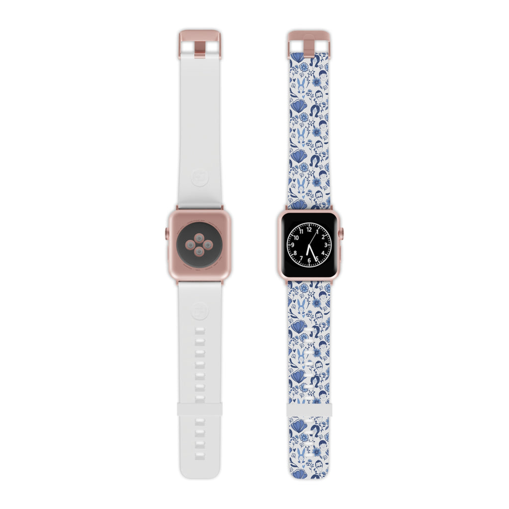 Bobs Burgers Inspired Floral Apple Watch Band