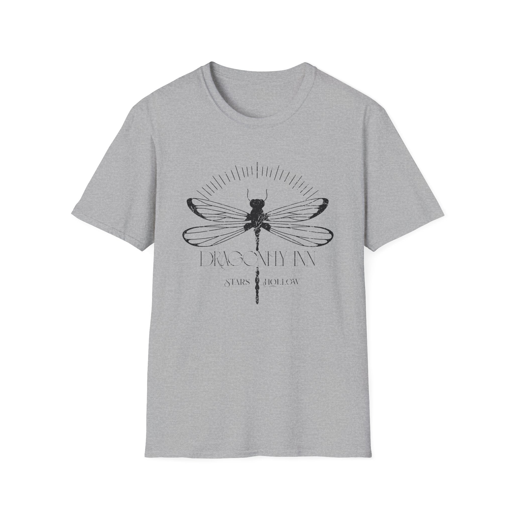 Dragonfly Inn Inspired Graphic Unisex T-Shirt, Nature Lover Gift, Boho Tee, Summer Outfit, Casual Wear, Eco-Friendly Apparel