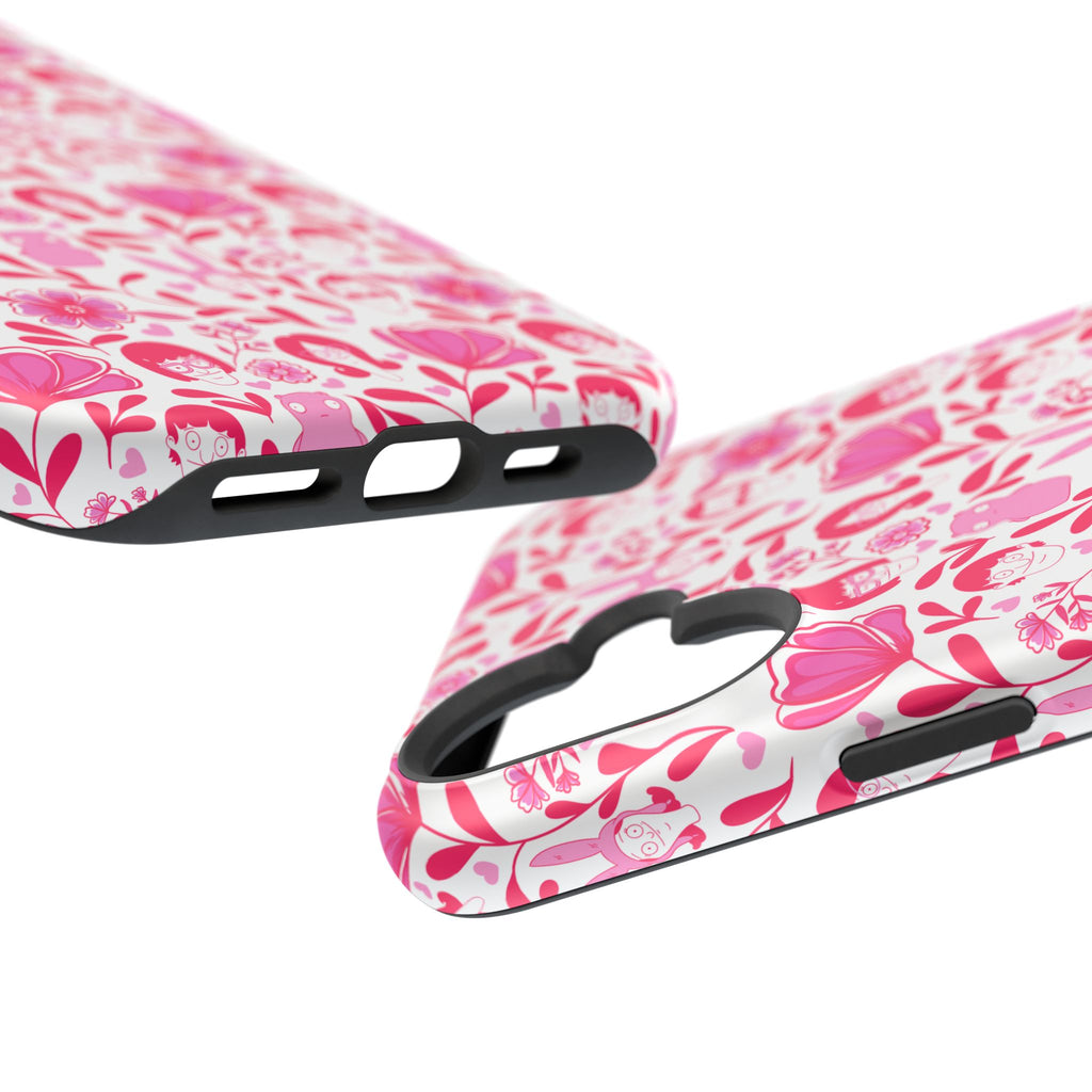 Belcher's Fine China iPhone Case V1 Pink – Magnetic Impact-Resistant