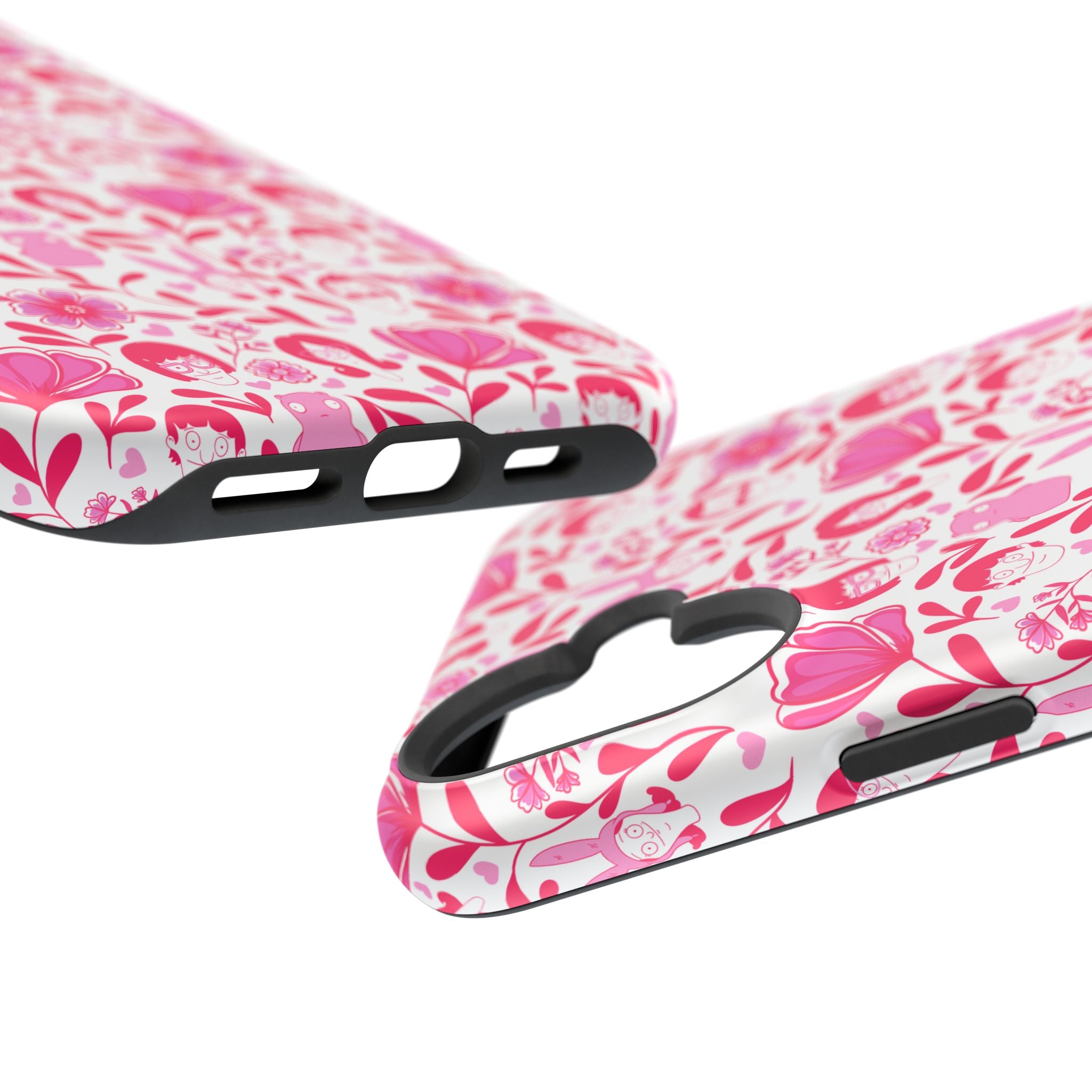 Belcher's Fine China iPhone Case V1 Pink – Magnetic Impact-Resistant
