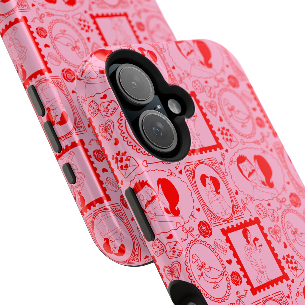 Linda & Bob Valentine's iPhone Case – Magnetic Impact-Resistant PINK