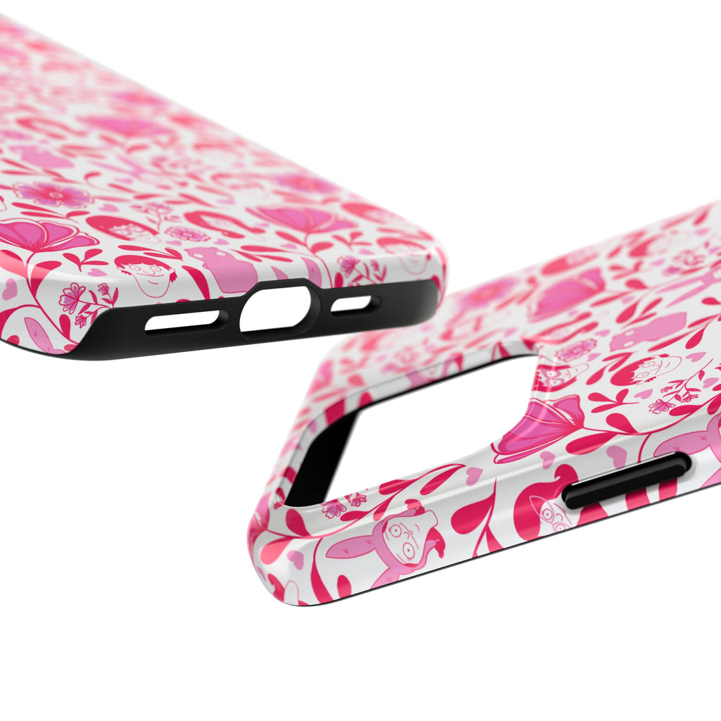 Belcher's Pink Fine China Tough Phone Case (iPhone, Samsung) Not MagSafe!