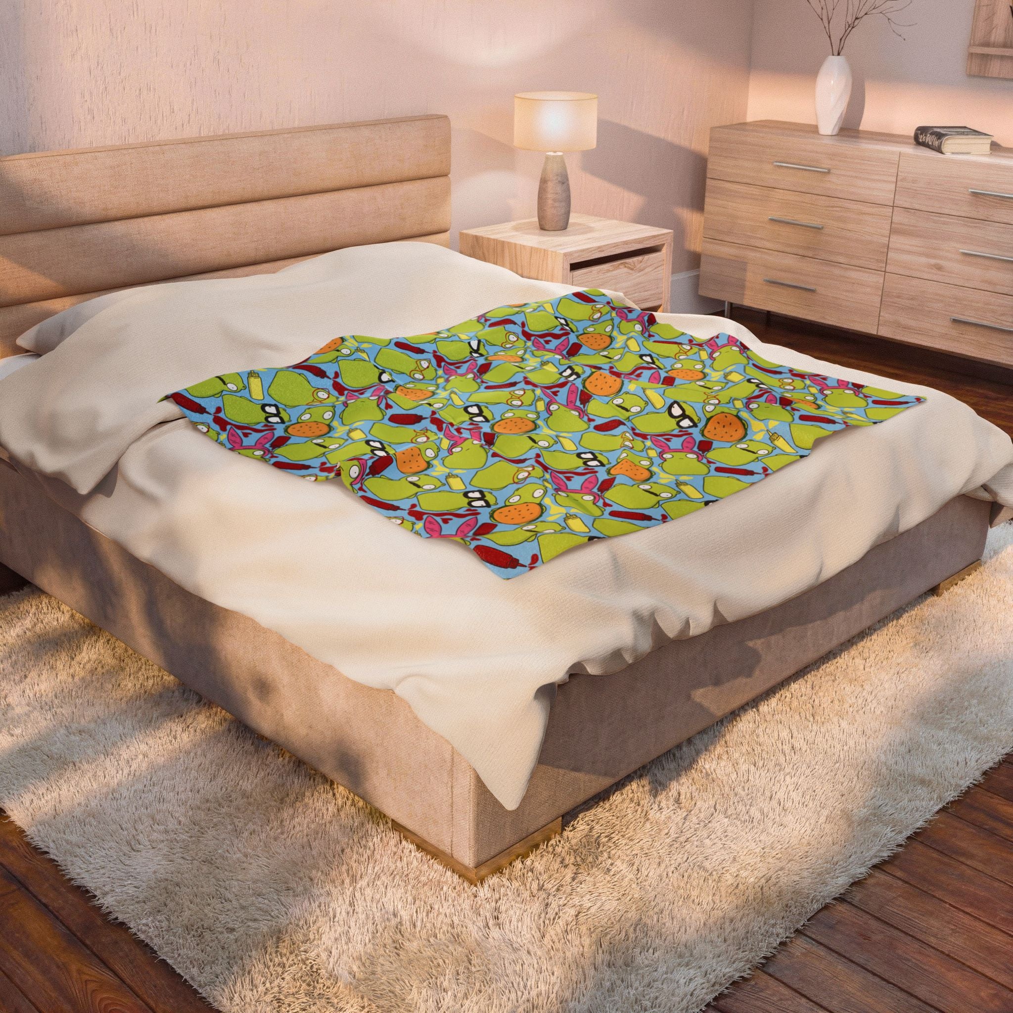 Kuchi Kopi Belcher's Plush Blanket