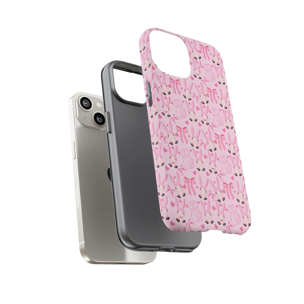 Bob's Burgers Inspired Coquette Louise Tough Case for iPhone, Google, and Samsung