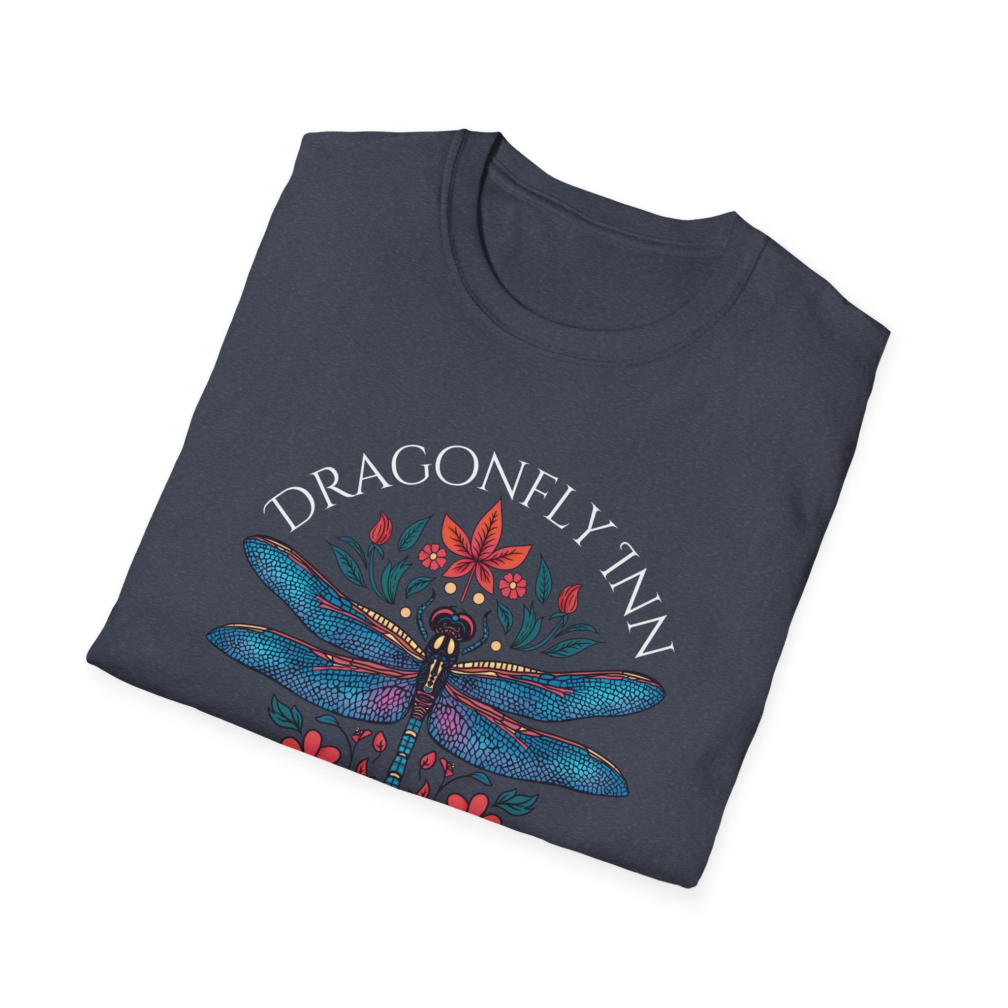 Dragonfly Inn Inspired Graphic T-Shirt, Boho Tee, Nature Lover Gift, Comfortable Casual Wear, Perfect for Summer