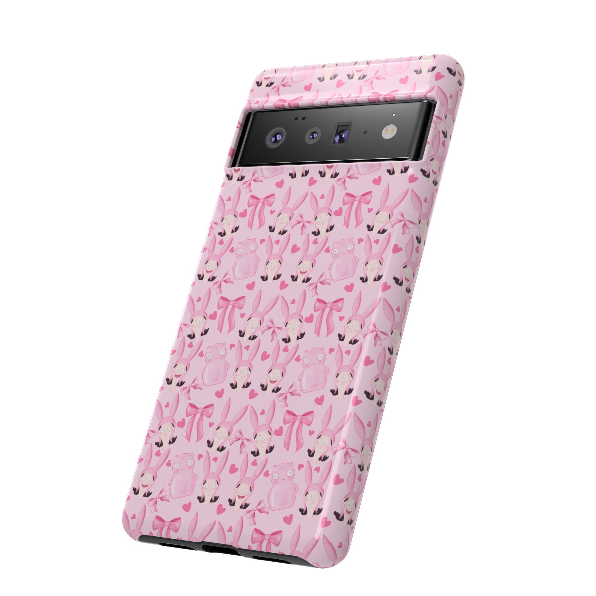Bob's Burgers Inspired Coquette Louise Tough Case for iPhone, Google, and Samsung