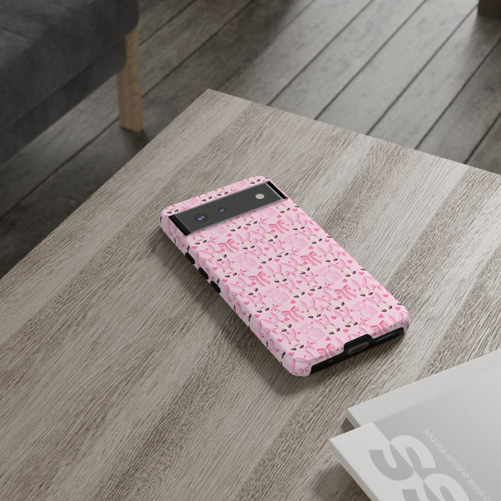 Bob's Burgers Inspired Coquette Louise Tough Case for iPhone, Google, and Samsung