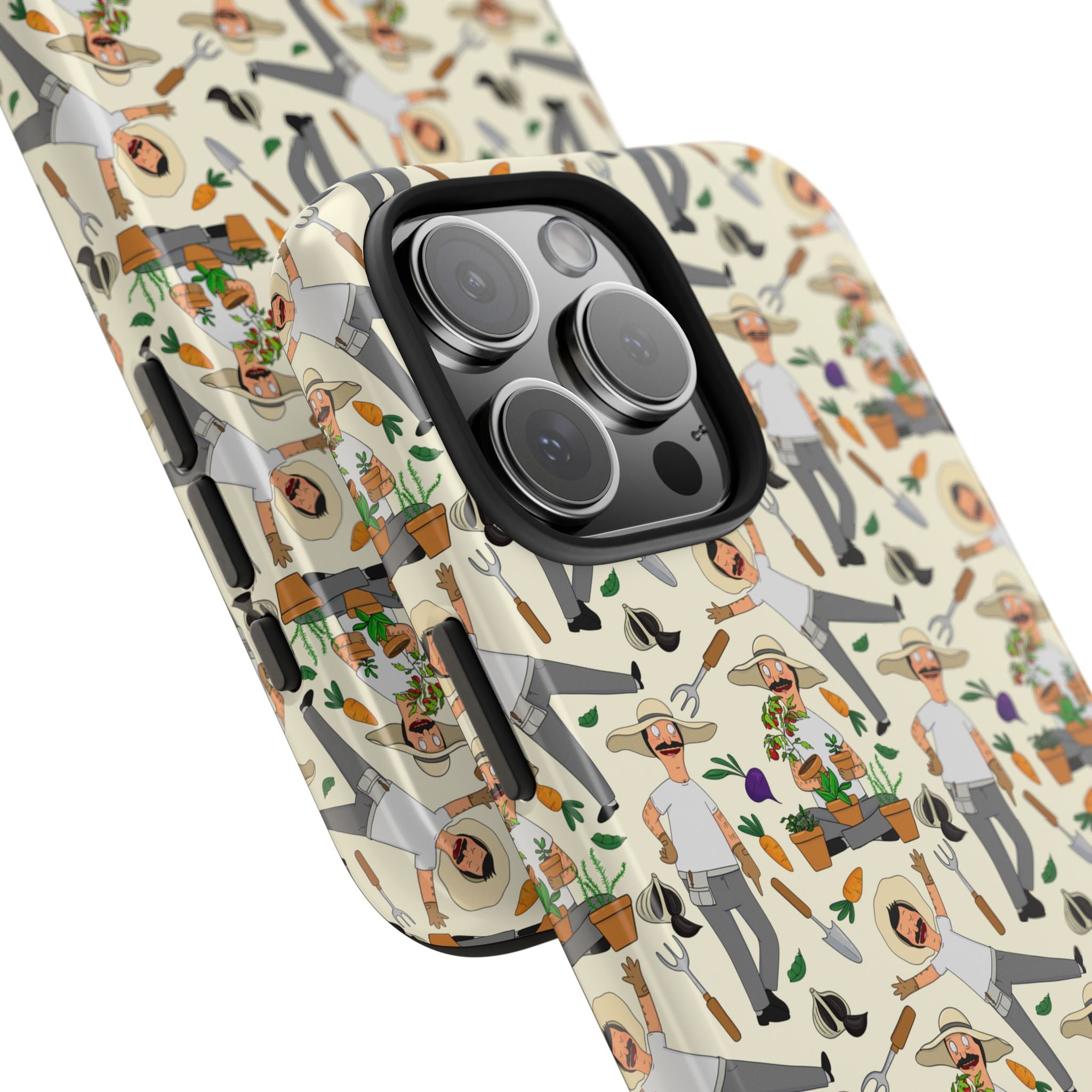 Bob's Burgers Inspired Garden Bob Tough Phone Case for iPhone and Samsung