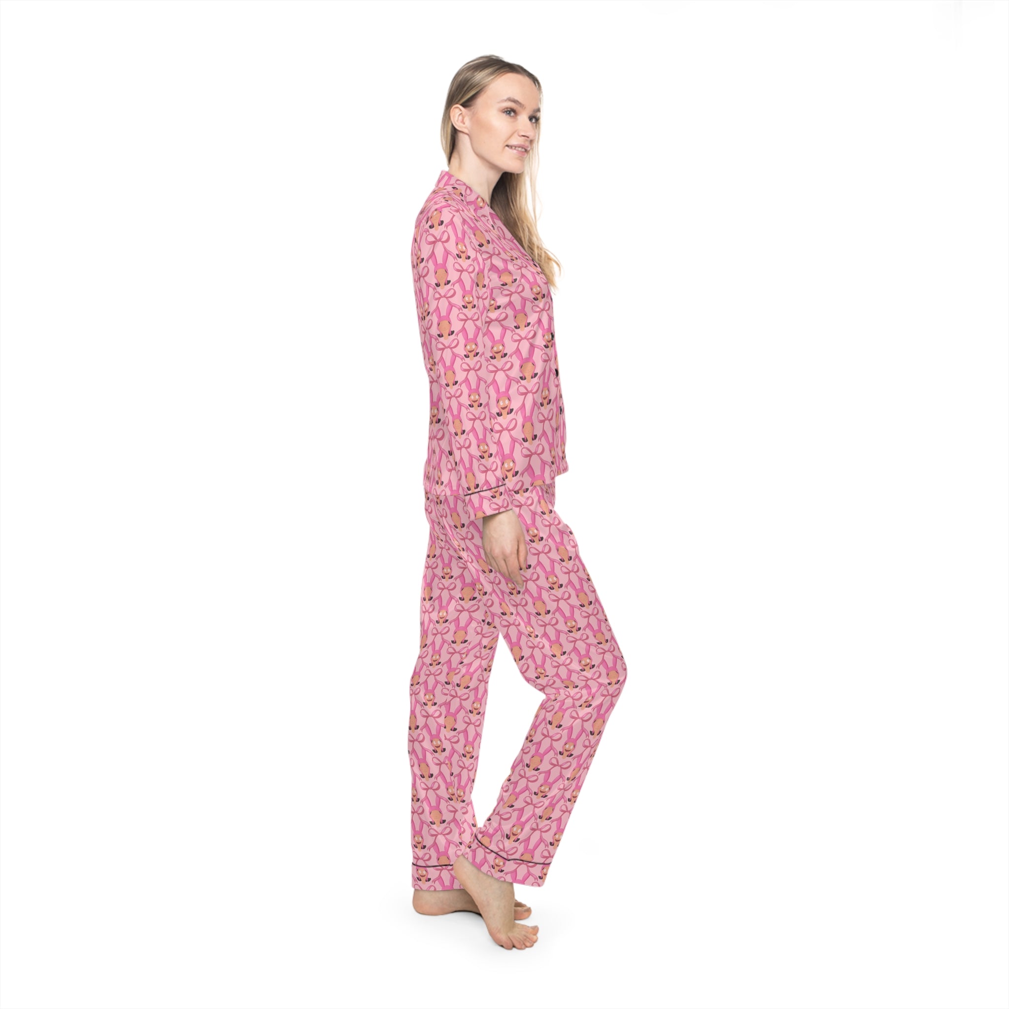 Coquette Louise Satin Pajamas - Women's