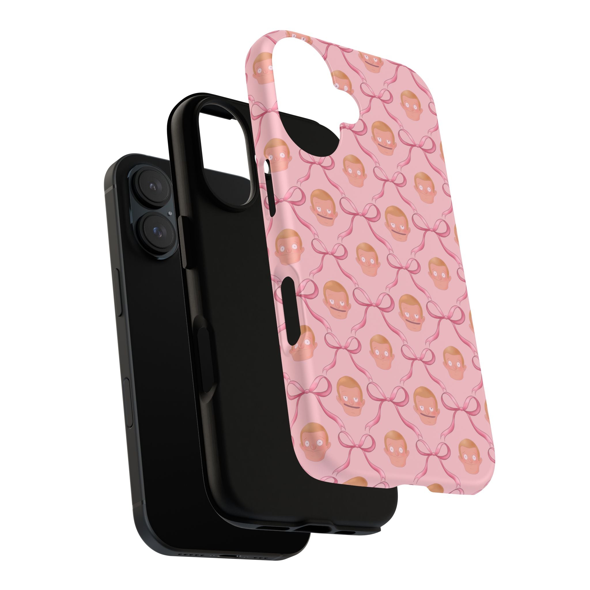 Bob's Burgers Inspired Regular Size Rudy Pink Coquette Tough Case for iPhone, Google, and Samsung