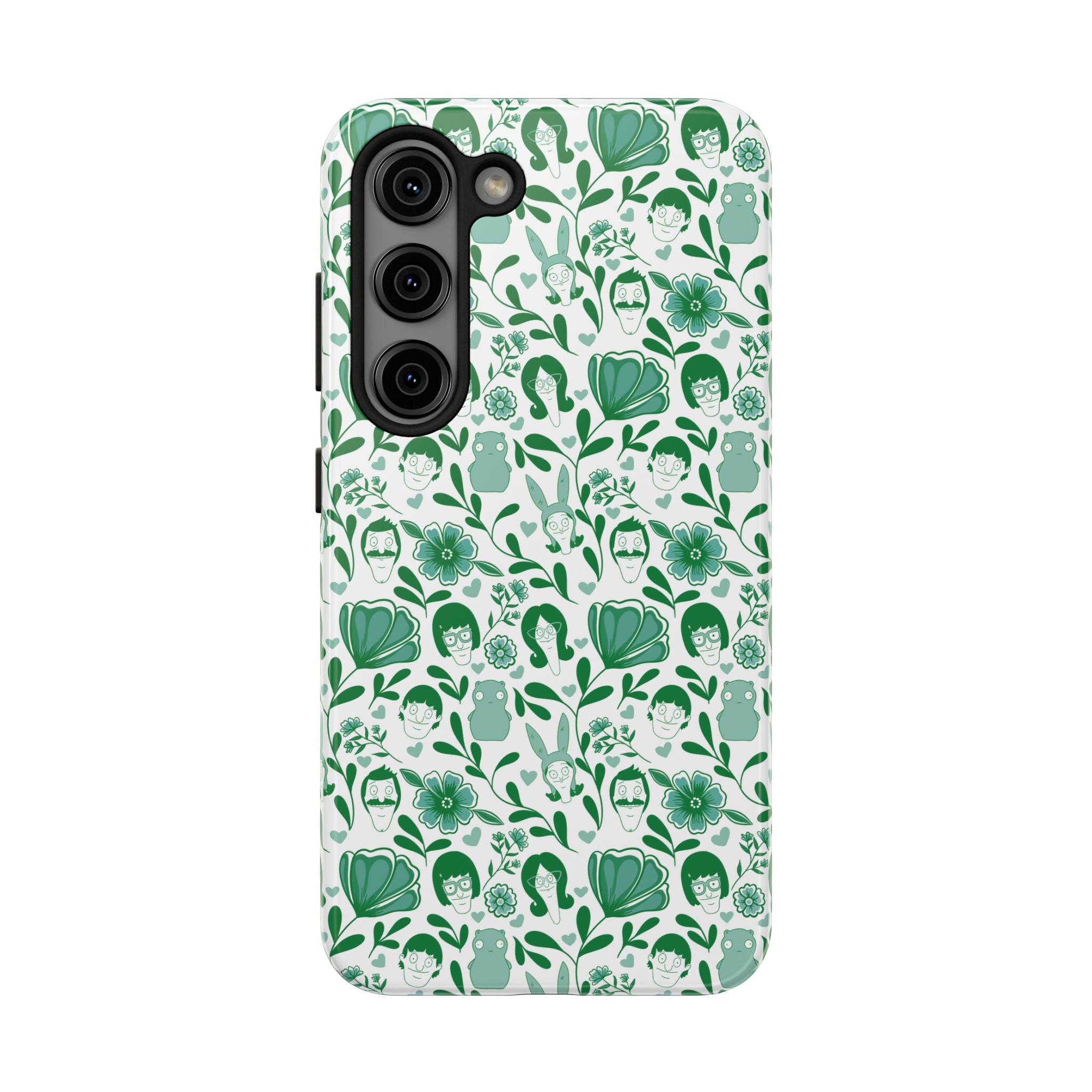 Belcher's Green Fine China Tough Phone Case (iPhone, Samsung) Not MagSafe!