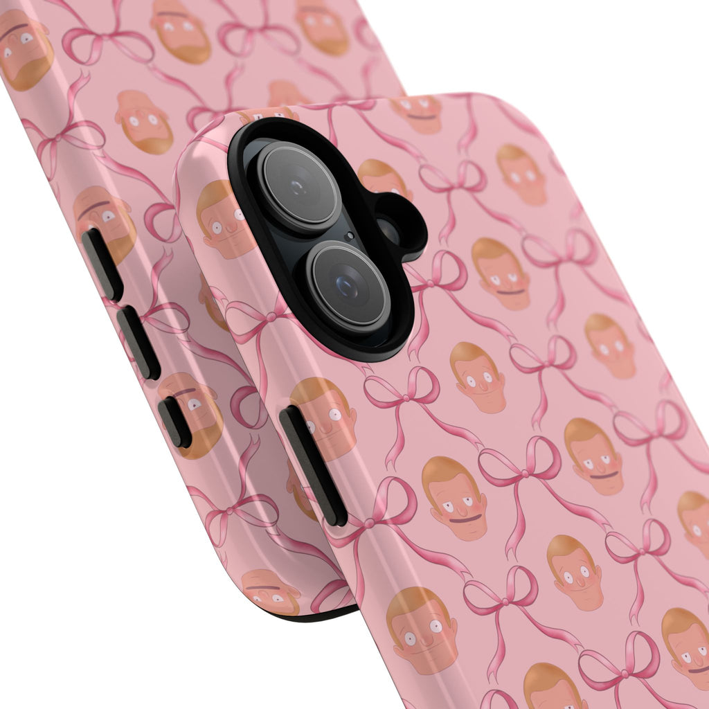 Bob's Burgers Inspired Regular Size Rudy Pink Coquette Tough Case for iPhone, Google, and Samsung