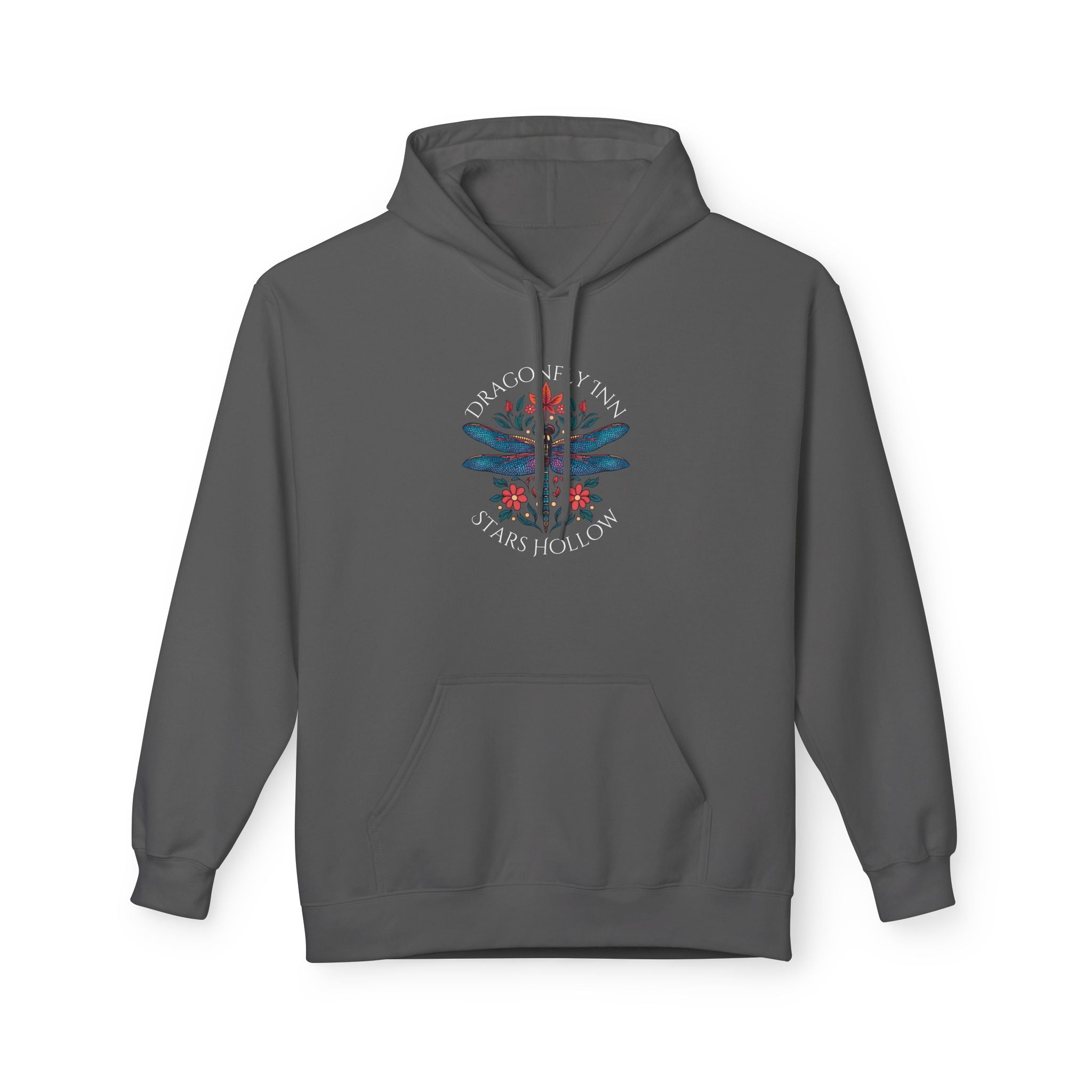 Dragonfly Inn Inspired Hoodie, Cozy Fleece Sweatshirt, Casual Jacket, Outdoor Apparel, Unisex
