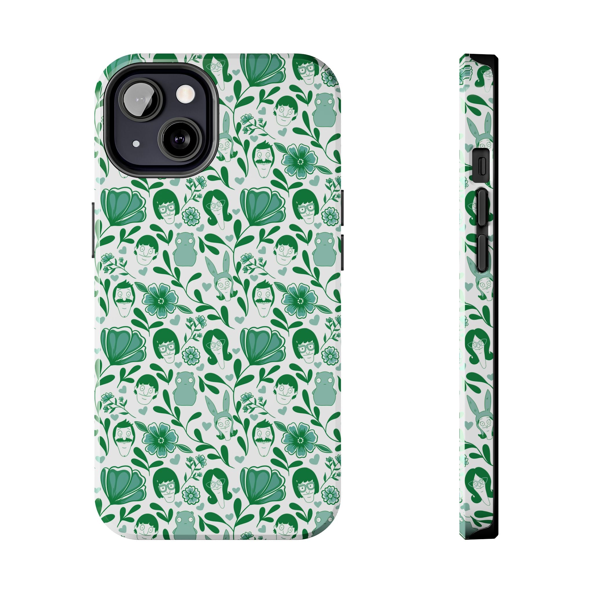 Belcher's Green Fine China Tough Phone Case (iPhone, Samsung) Not MagSafe!