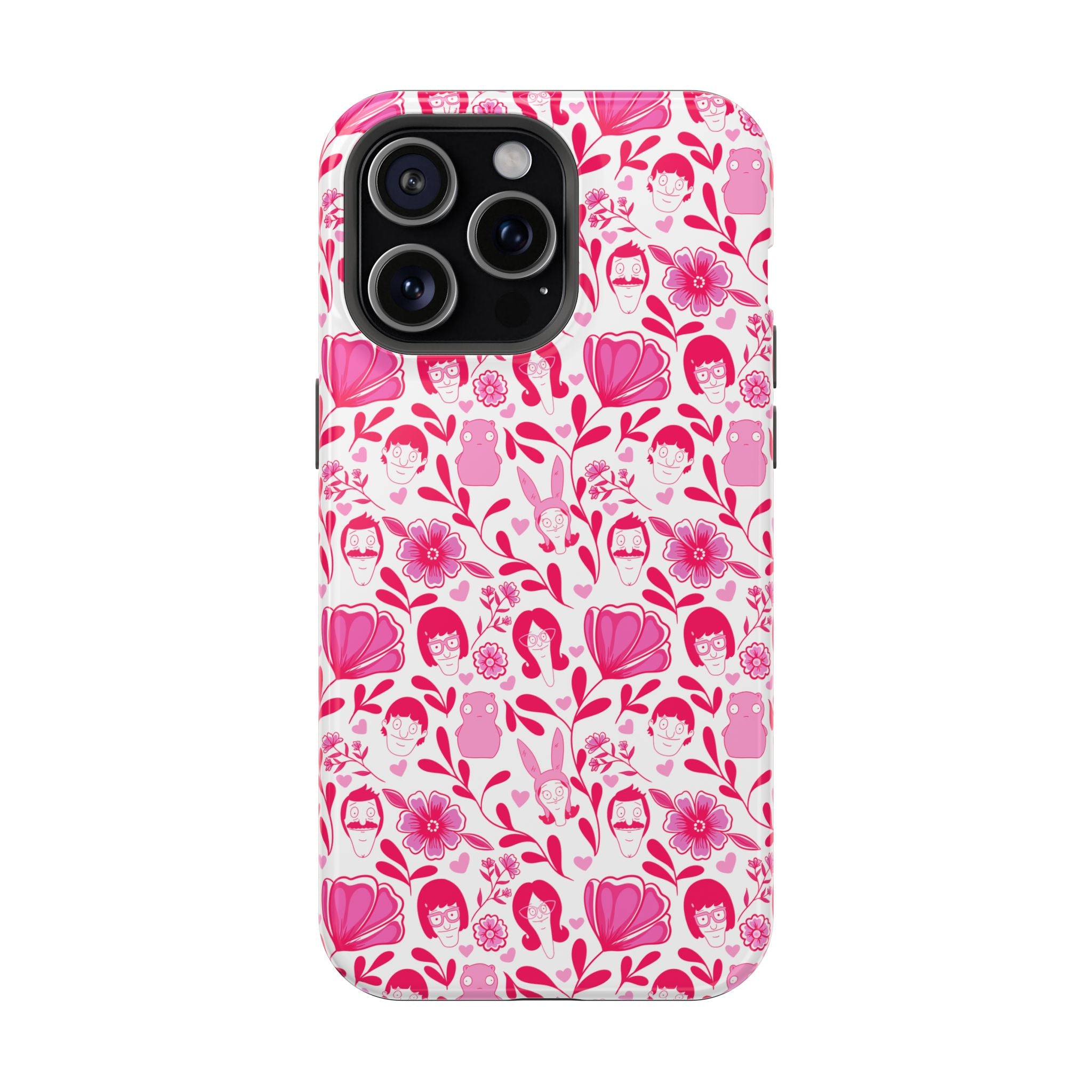 Belcher's Fine China iPhone Case V1 Pink – Magnetic Impact-Resistant