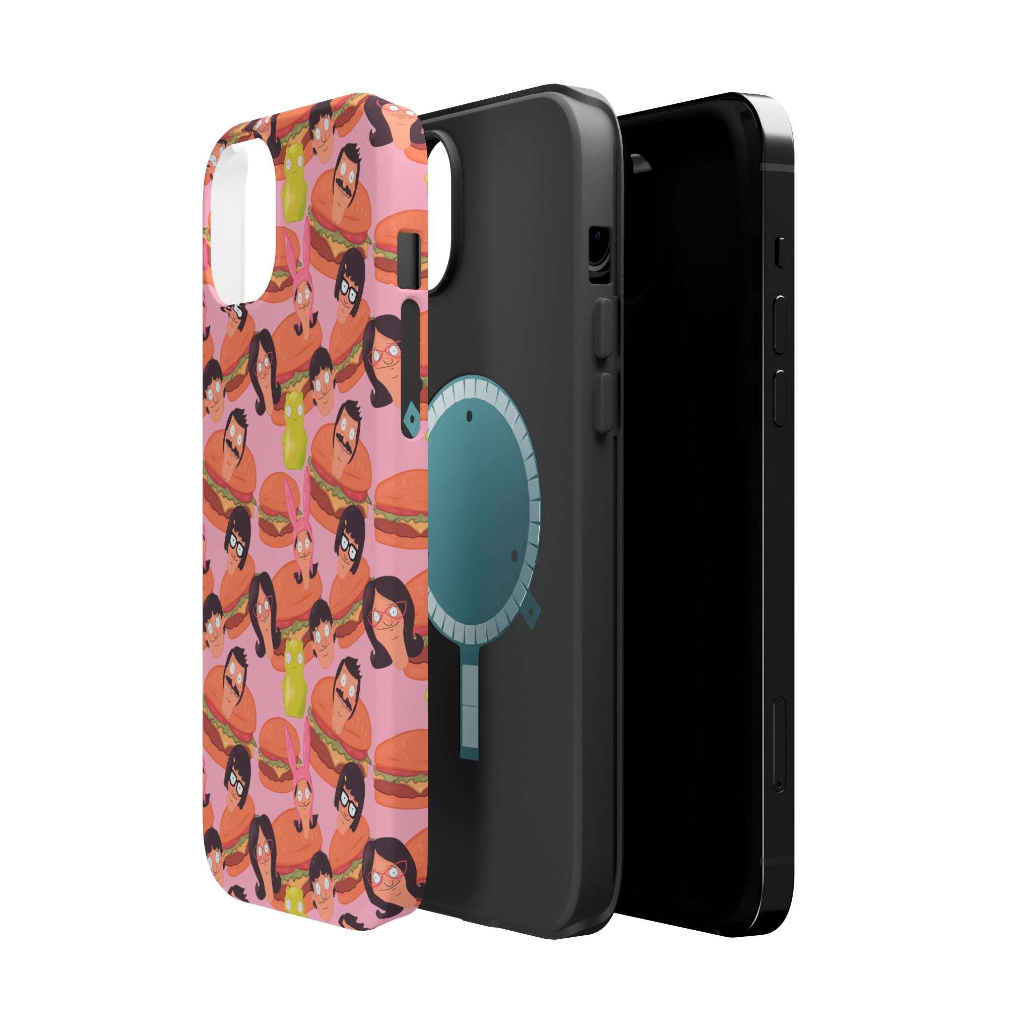 Belcher's Burger Time - Pink Magnetic Impact-Resistant iPhone Case