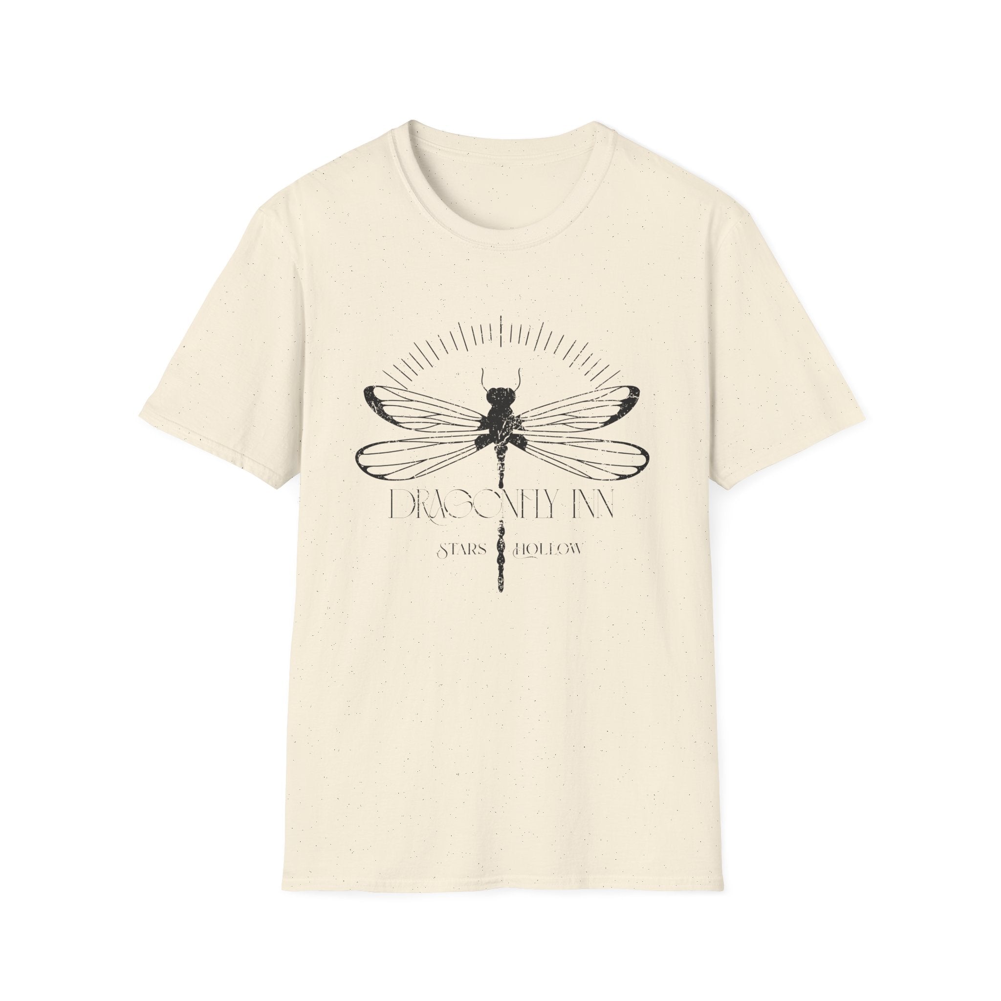 Dragonfly Inn Inspired Graphic Unisex T-Shirt, Nature Lover Gift, Boho Tee, Summer Outfit, Casual Wear, Eco-Friendly Apparel