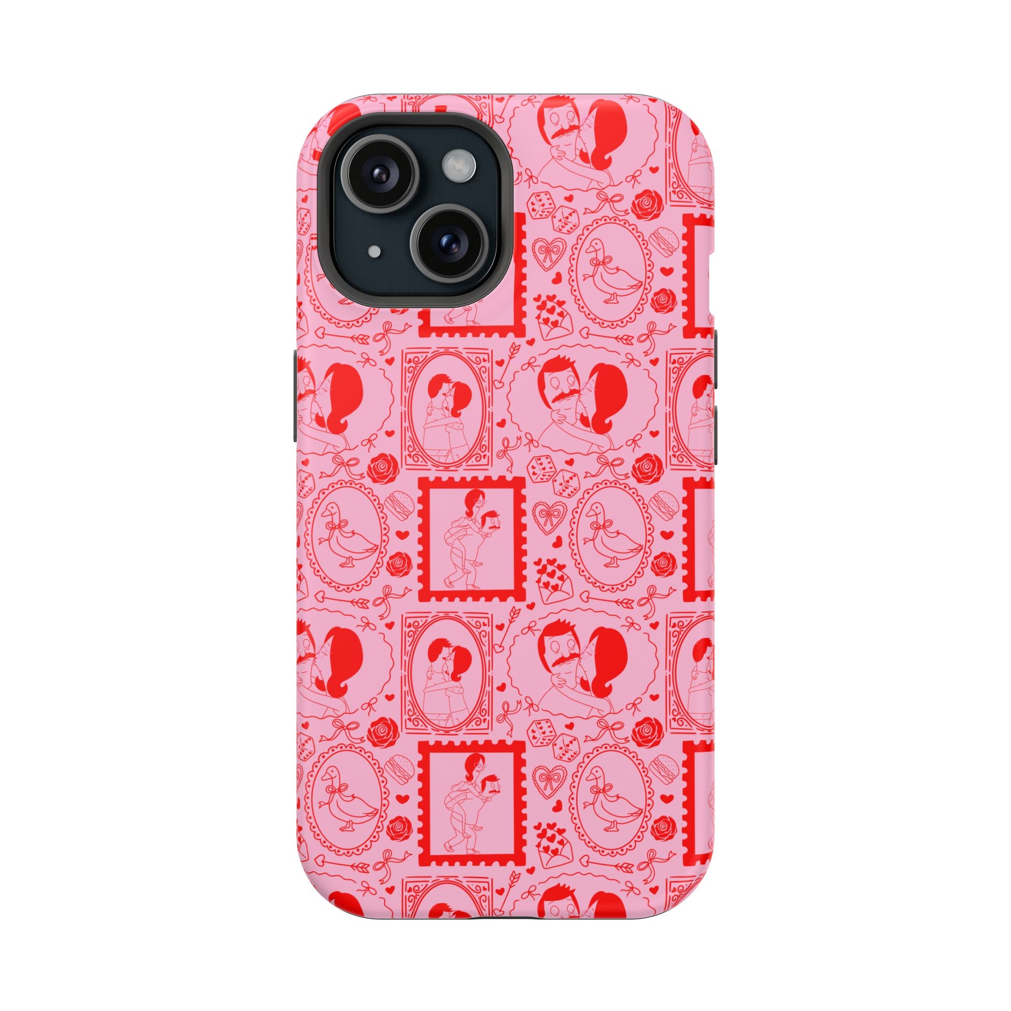 Linda & Bob Valentine's iPhone Case – Magnetic Impact-Resistant PINK