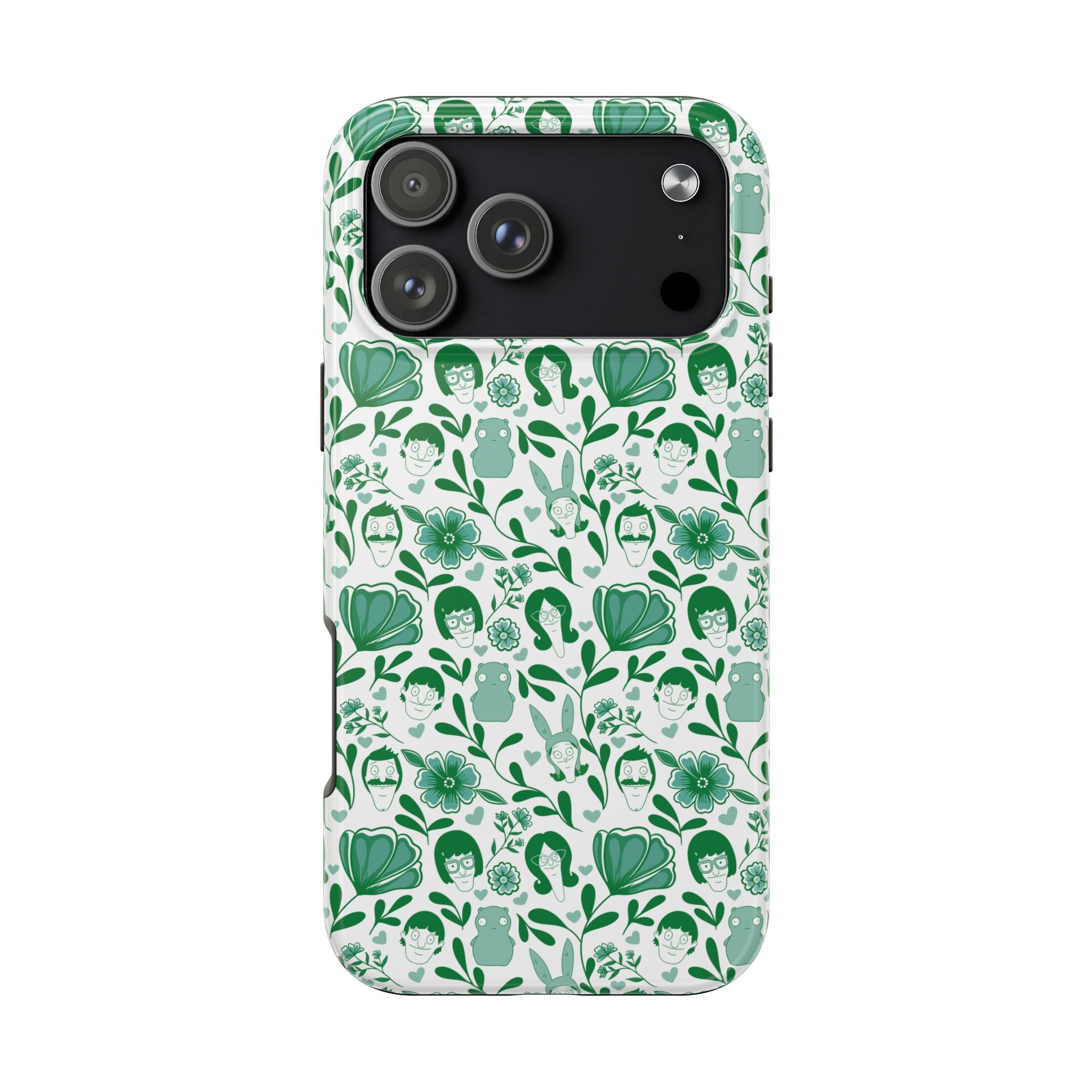 Belcher's Green Fine China Tough Phone Case (iPhone, Samsung) Not MagSafe!