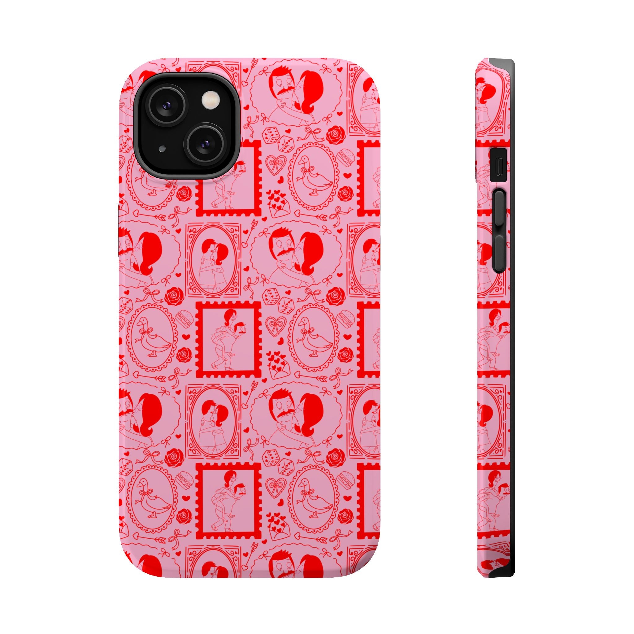 Linda & Bob Valentine's iPhone Case – Magnetic Impact-Resistant PINK