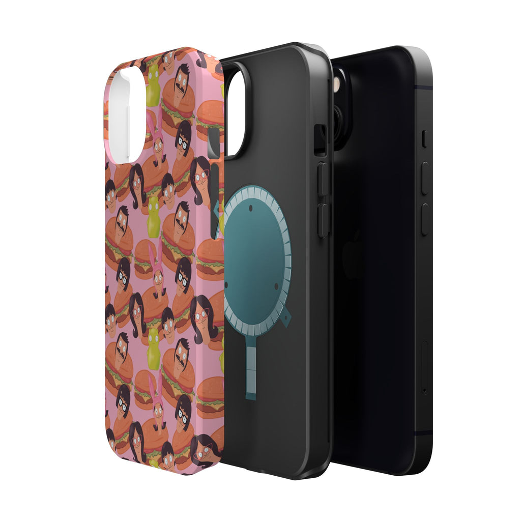Belcher's Burger Time - Pink Magnetic Impact-Resistant iPhone Case