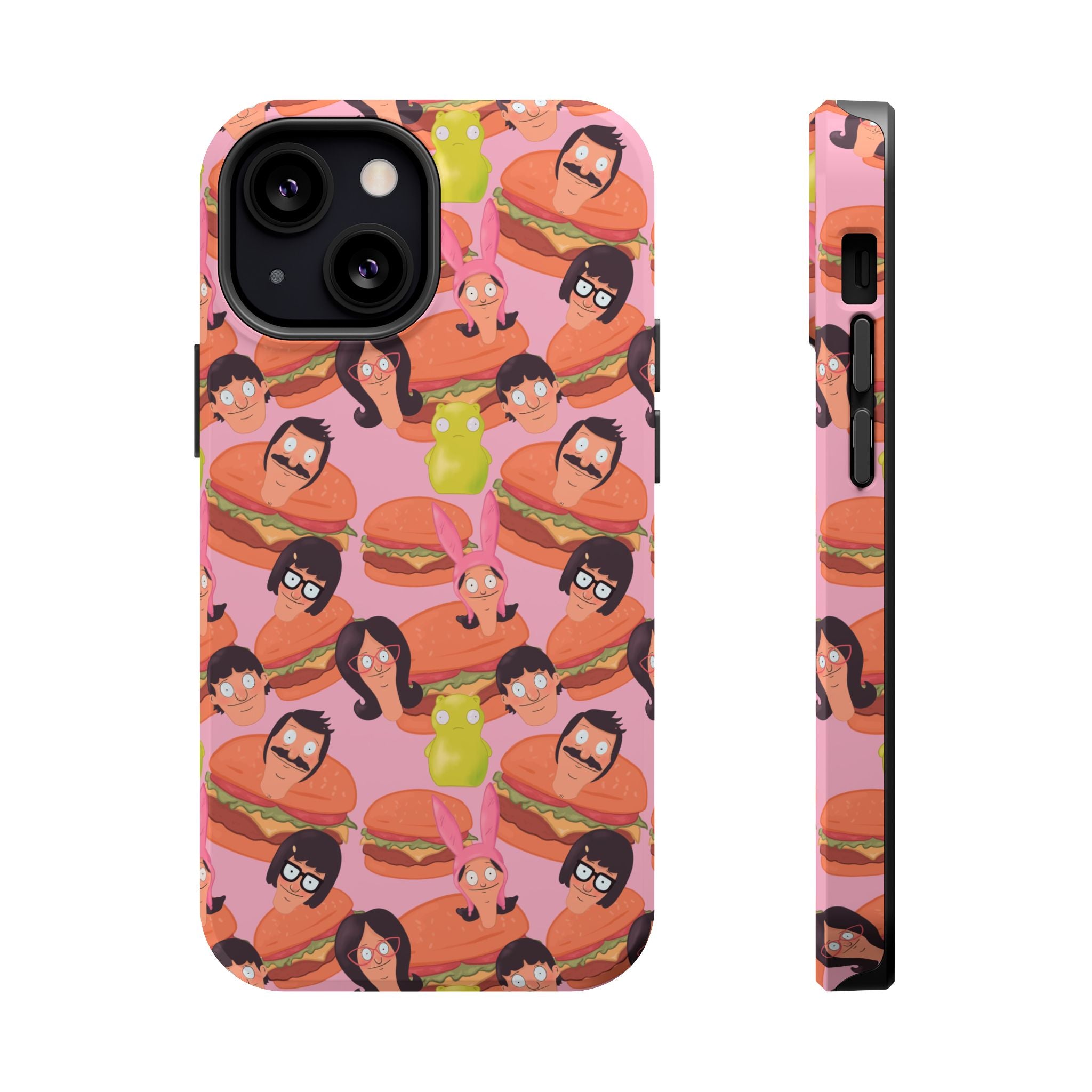 Belcher's Burger Time - Pink Magnetic Impact-Resistant iPhone Case