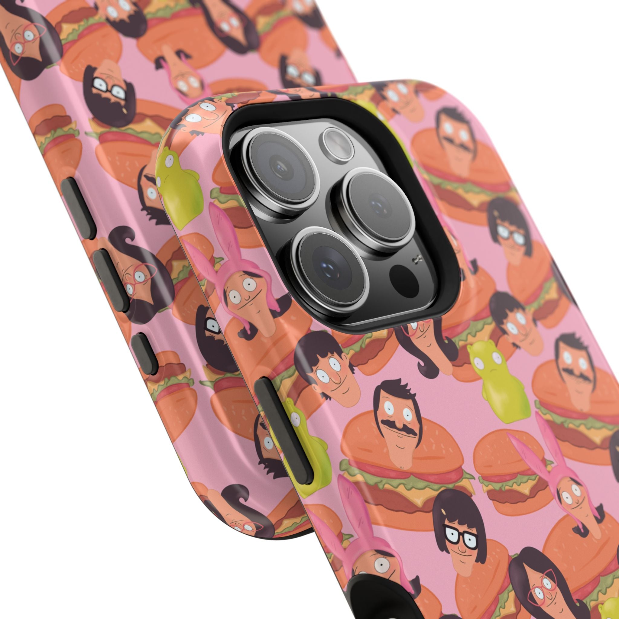 Belcher's Burger Time - Pink Magnetic Impact-Resistant iPhone Case
