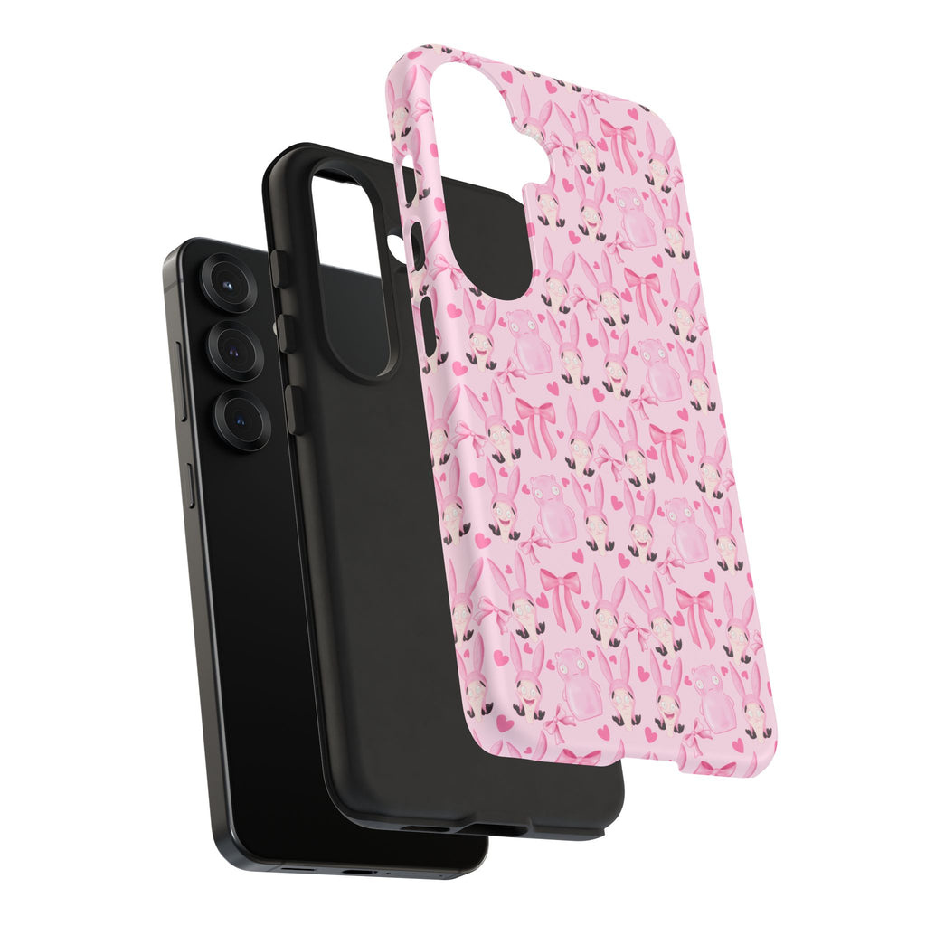 Bob's Burgers Inspired Coquette Louise Tough Case for iPhone, Google, and Samsung